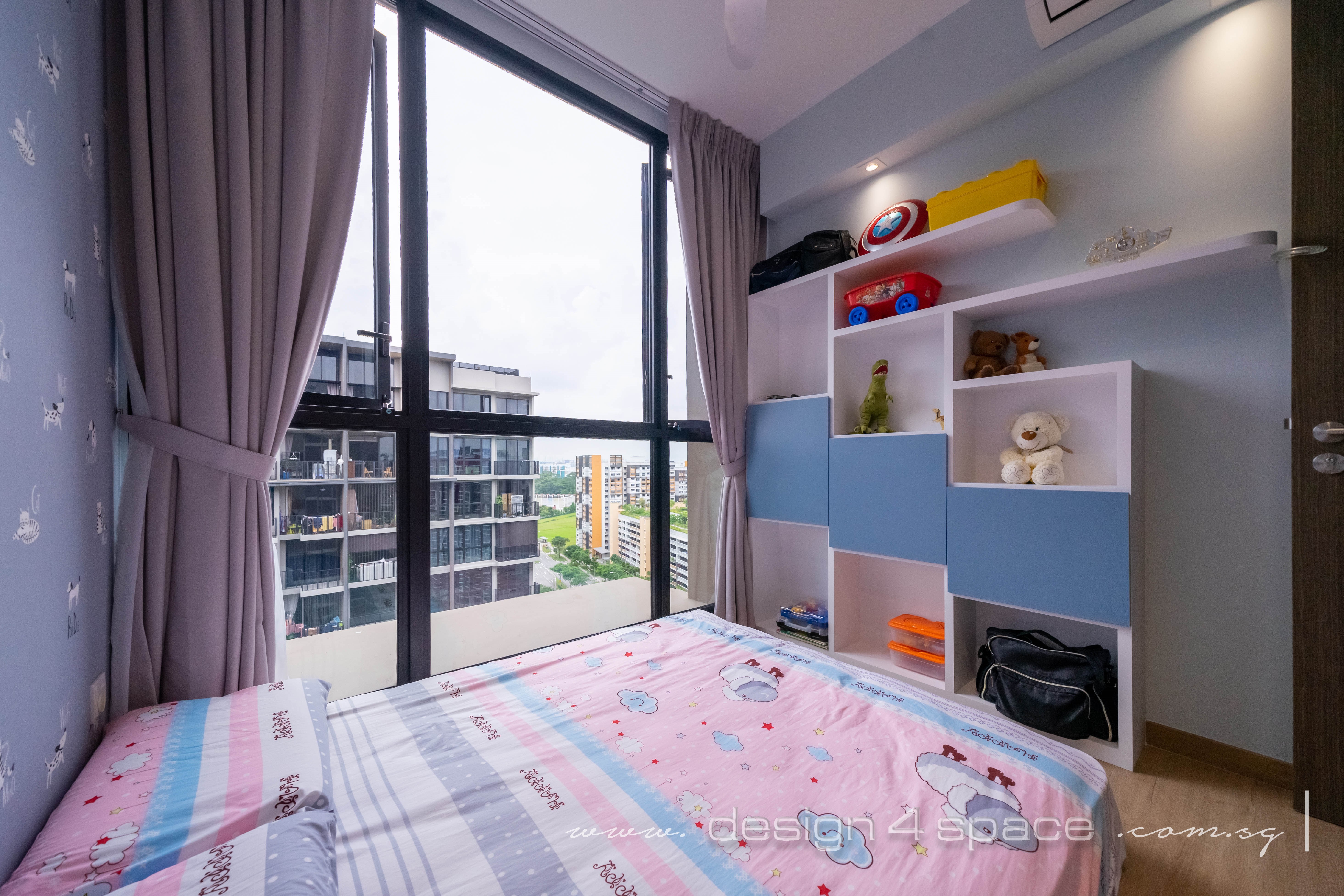 Contemporary Design - Bedroom - Condominium - Design by Design 4 Space Pte Ltd