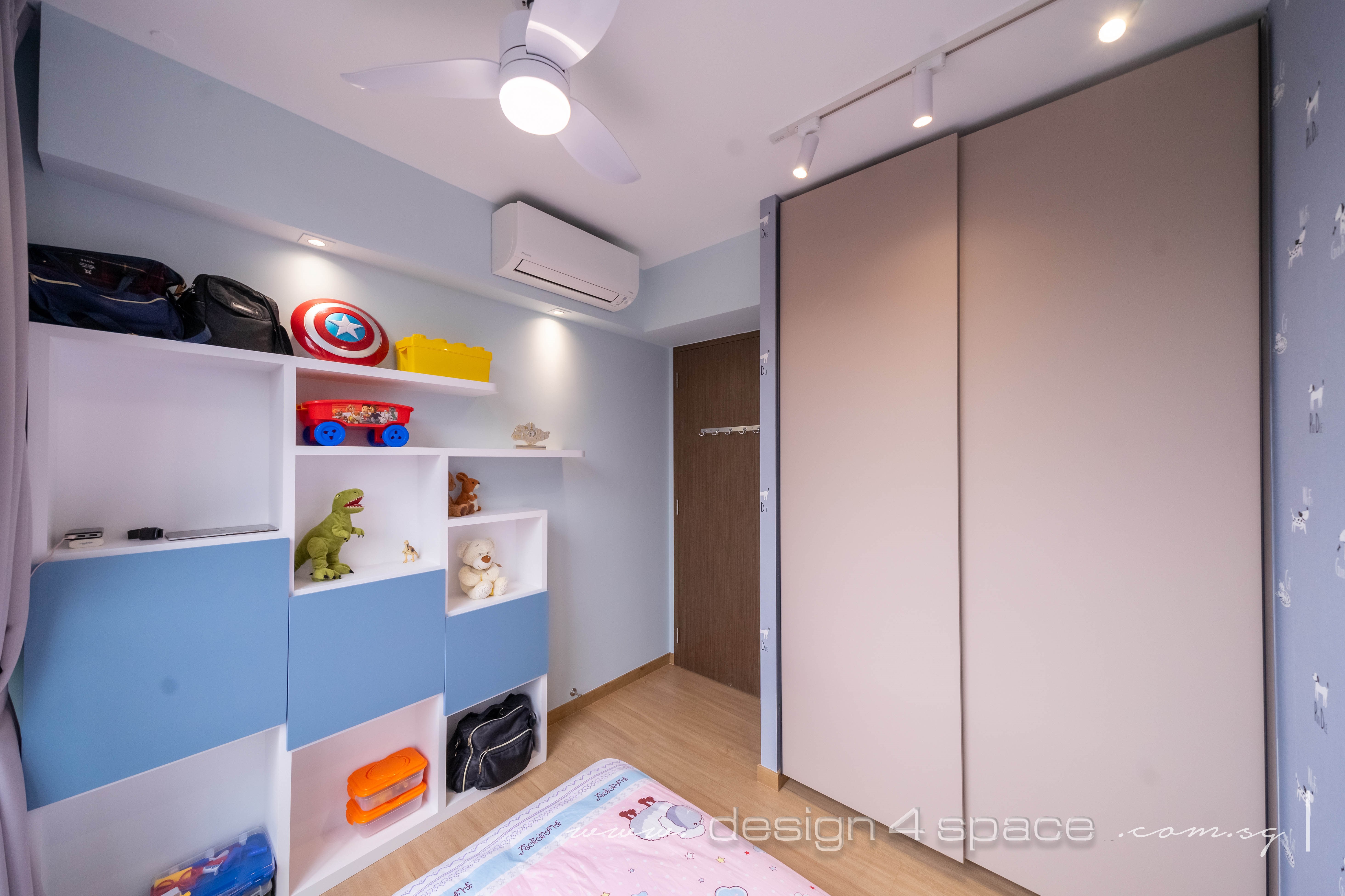 Contemporary Design - Bedroom - Condominium - Design by Design 4 Space Pte Ltd