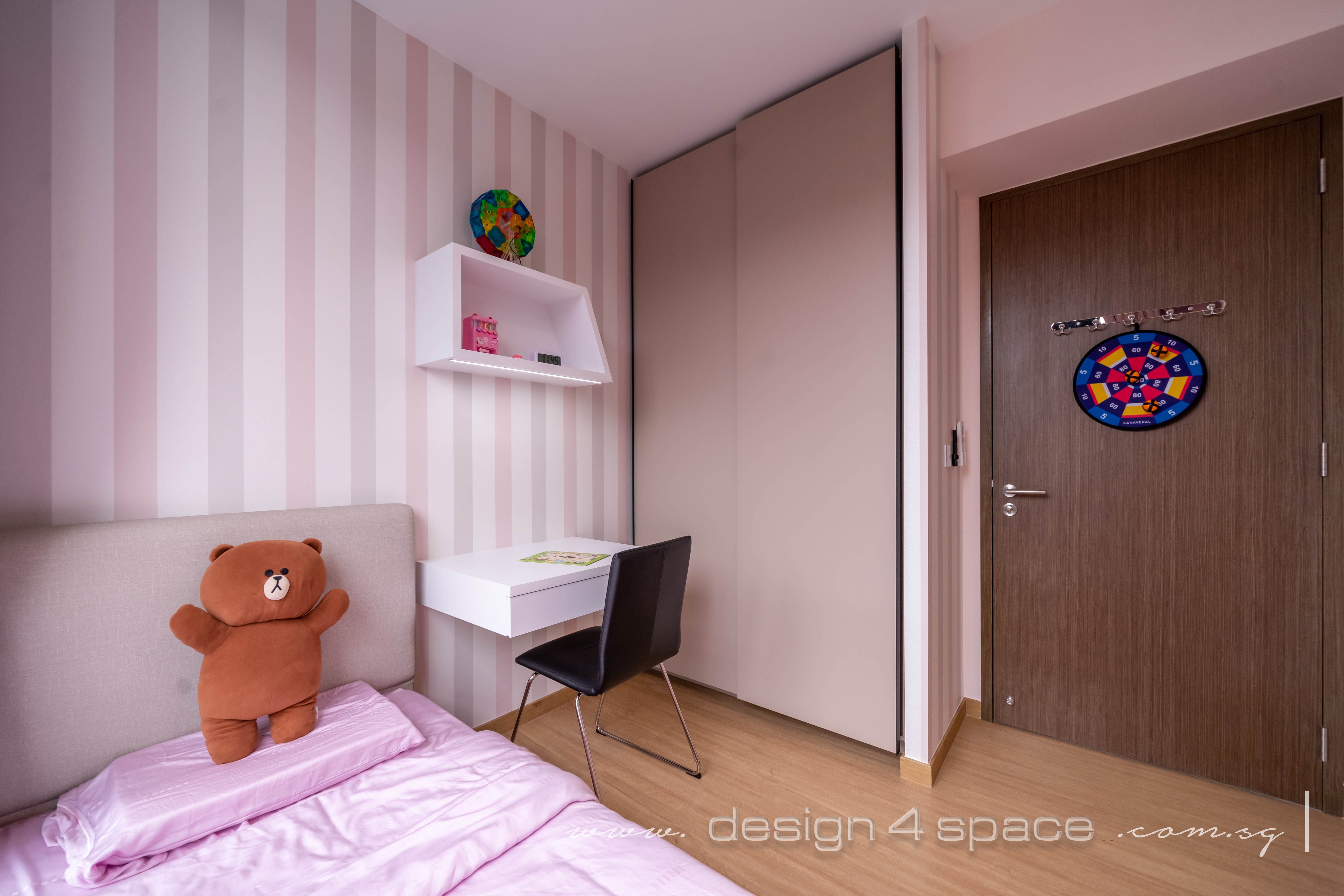 Contemporary Design - Bedroom - Condominium - Design by Design 4 Space Pte Ltd