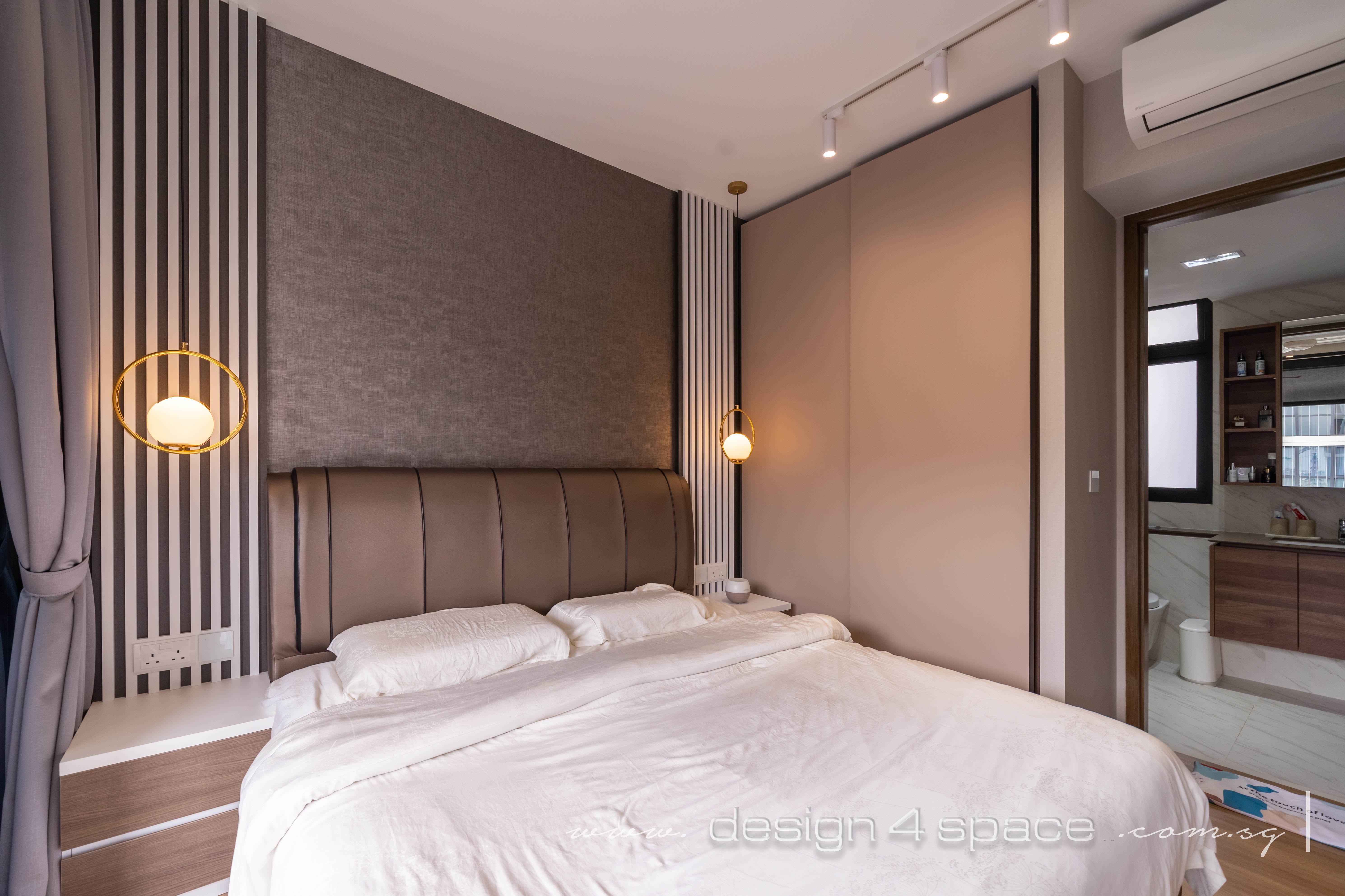 Contemporary Design - Bedroom - Condominium - Design by Design 4 Space Pte Ltd