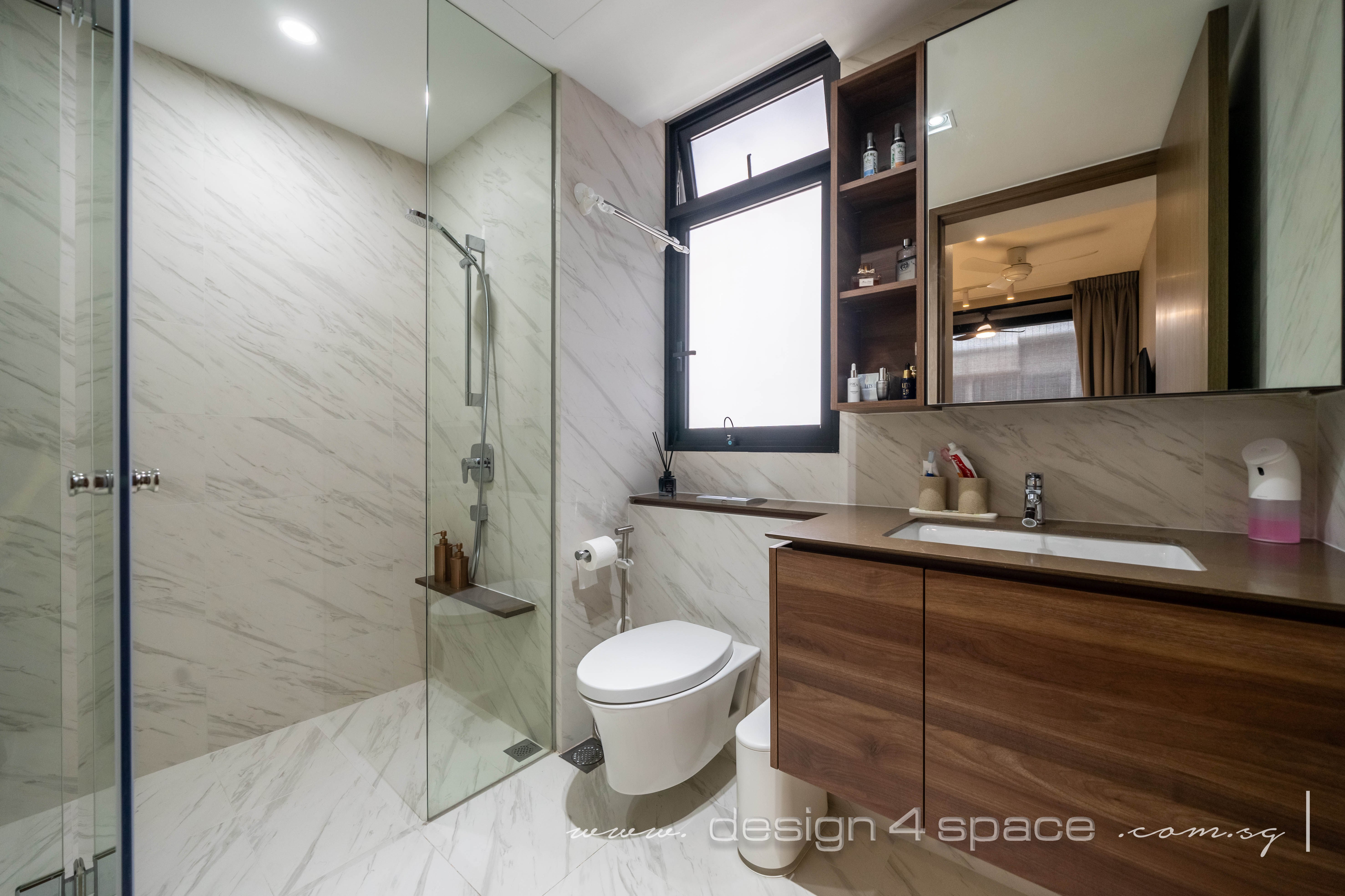 Contemporary Design - Bathroom - Condominium - Design by Design 4 Space Pte Ltd