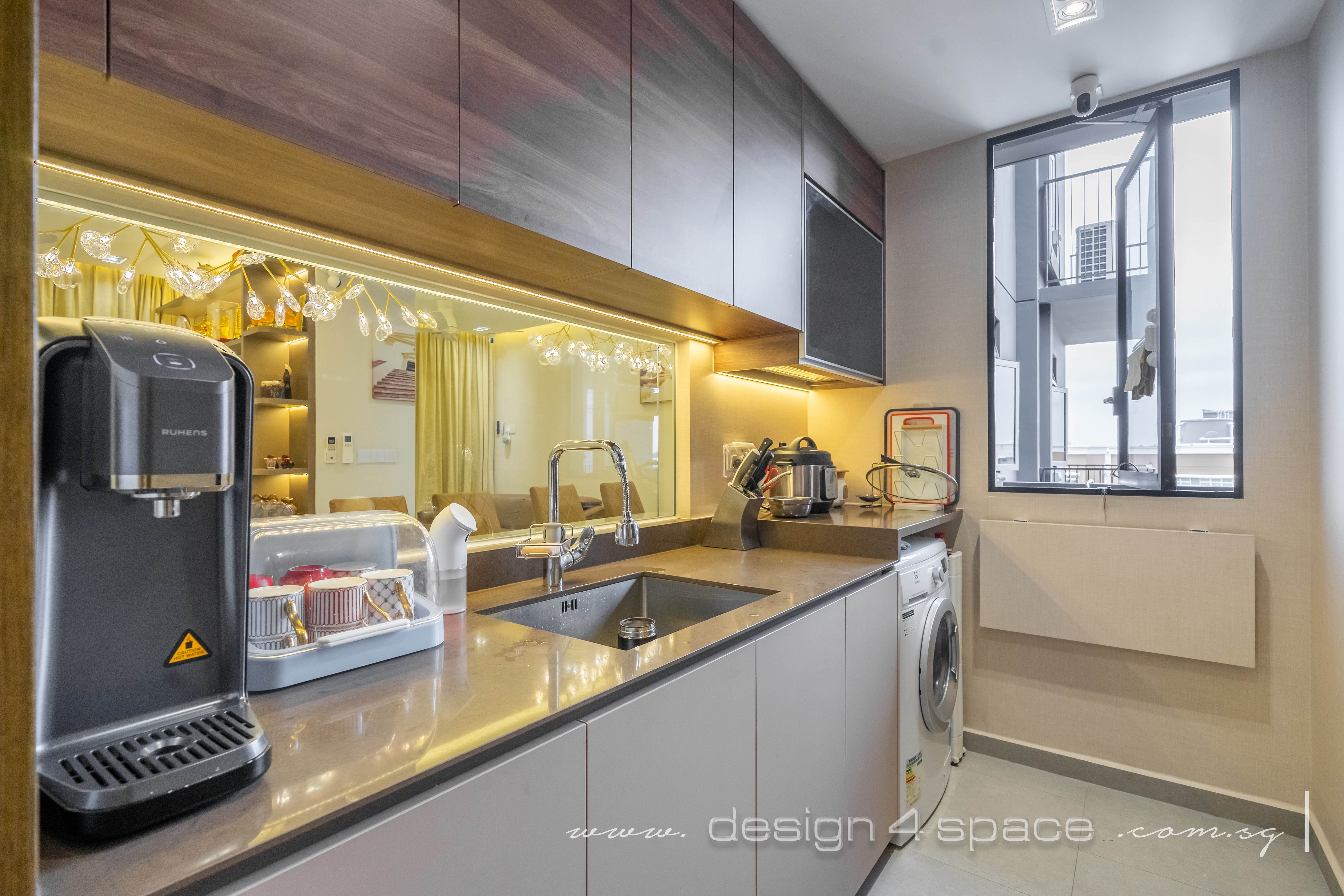 Contemporary Design - Kitchen - Condominium - Design by Design 4 Space Pte Ltd