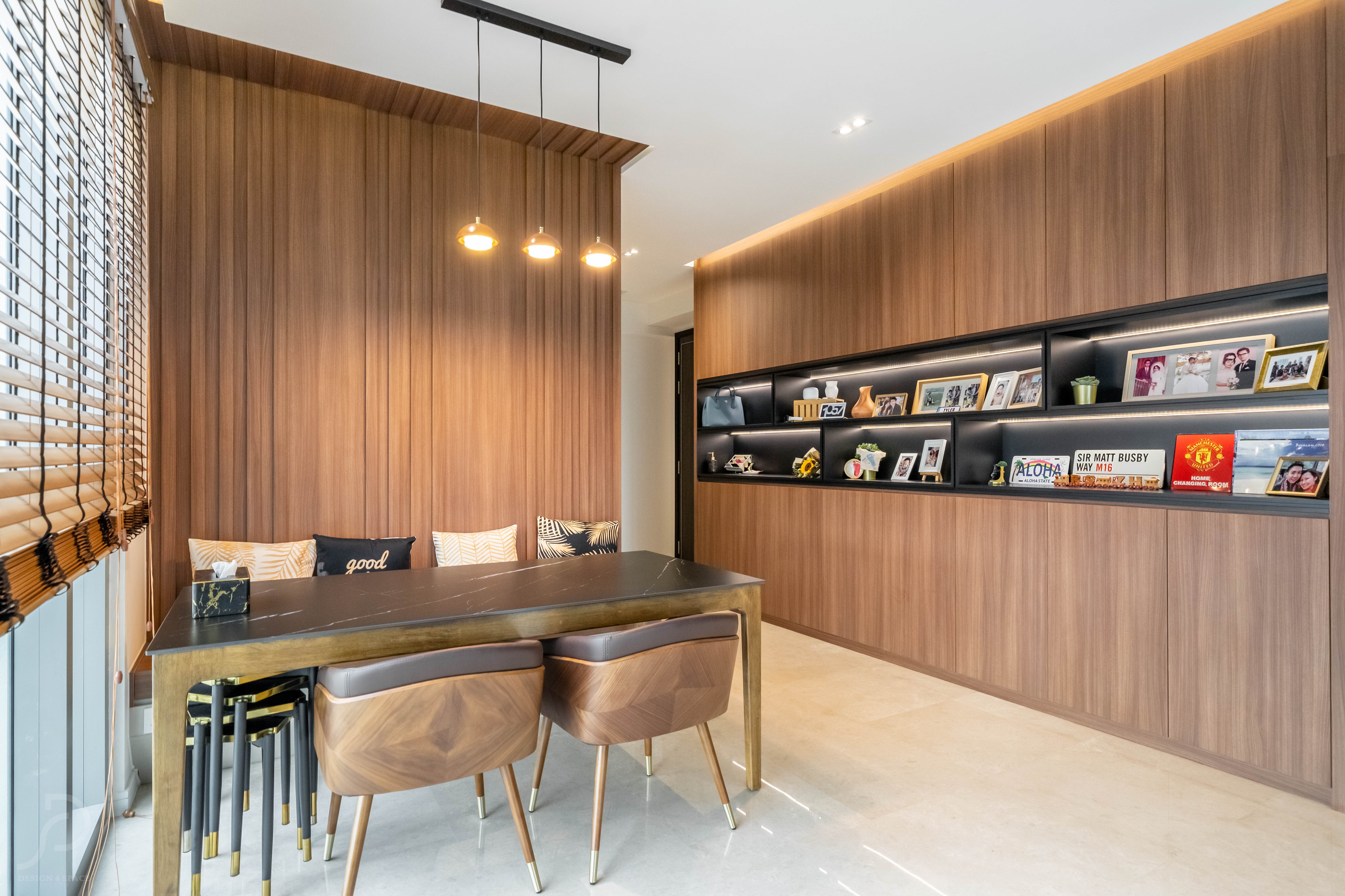 Contemporary, Modern Design - Dining Room - Condominium - Design by Design 4 Space Pte Ltd