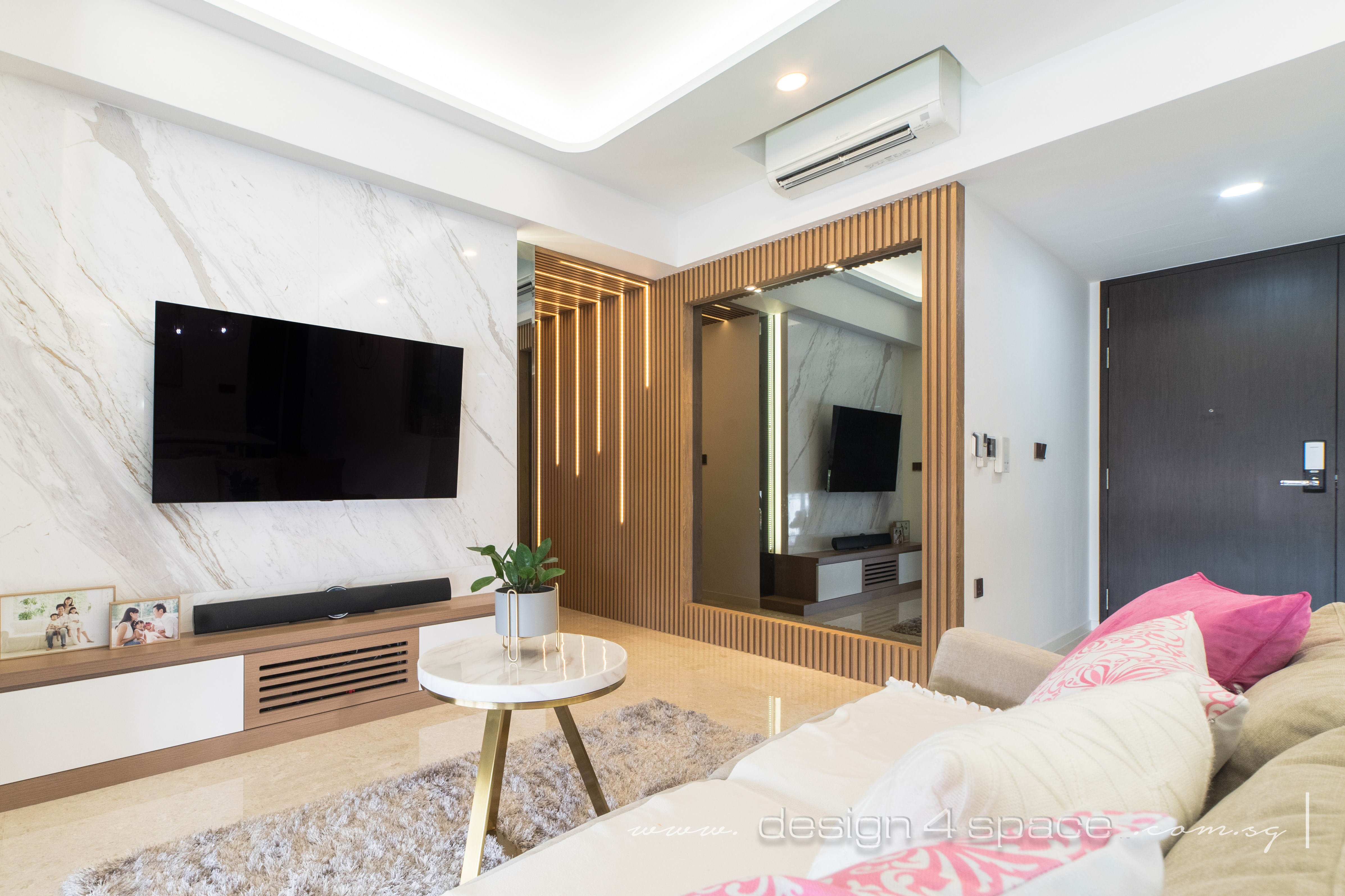 Modern Design - Bedroom - Condominium - Design by Design 4 Space Pte Ltd