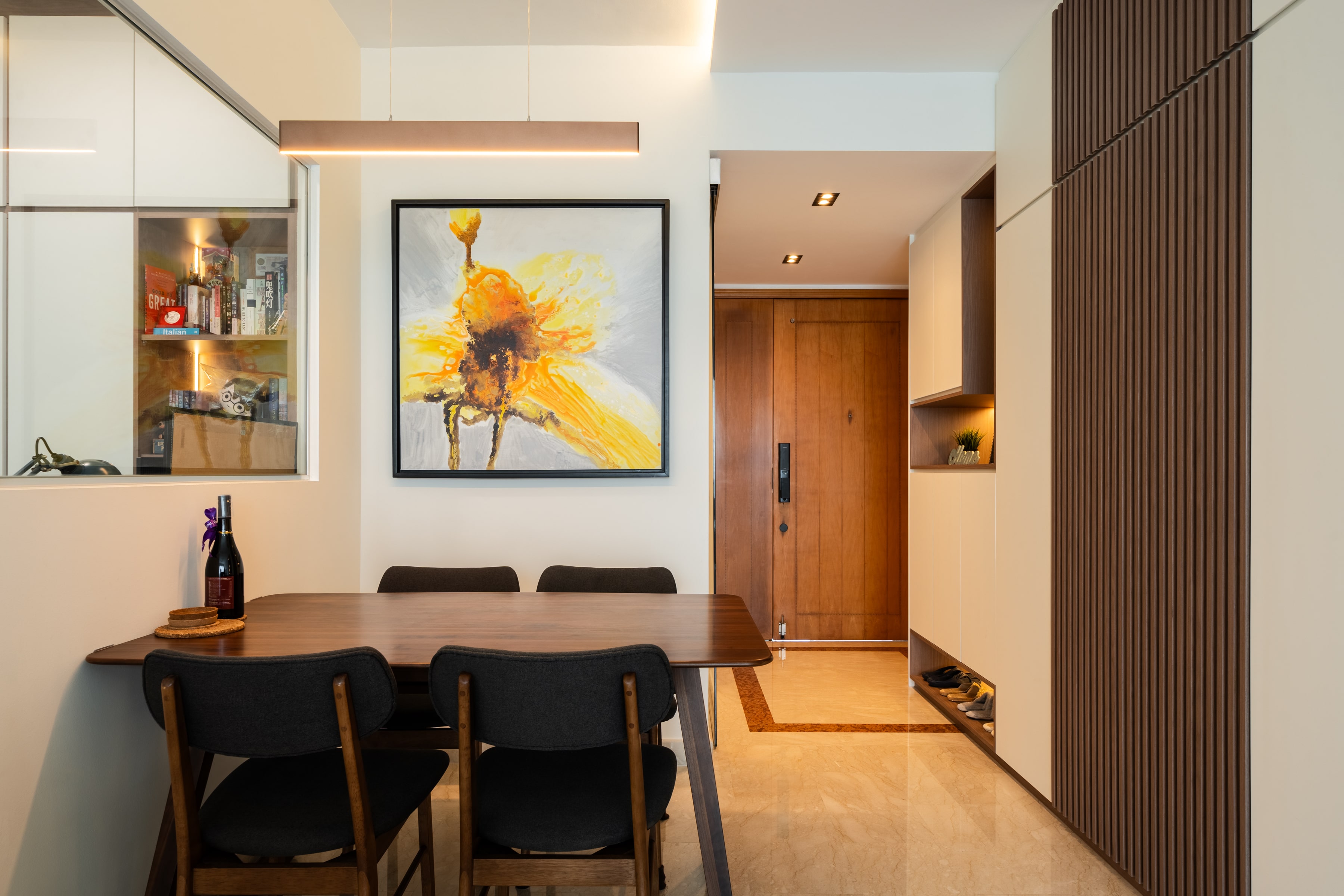 Contemporary, Modern Design - Dining Room - Condominium - Design by Design 4 Space Pte Ltd