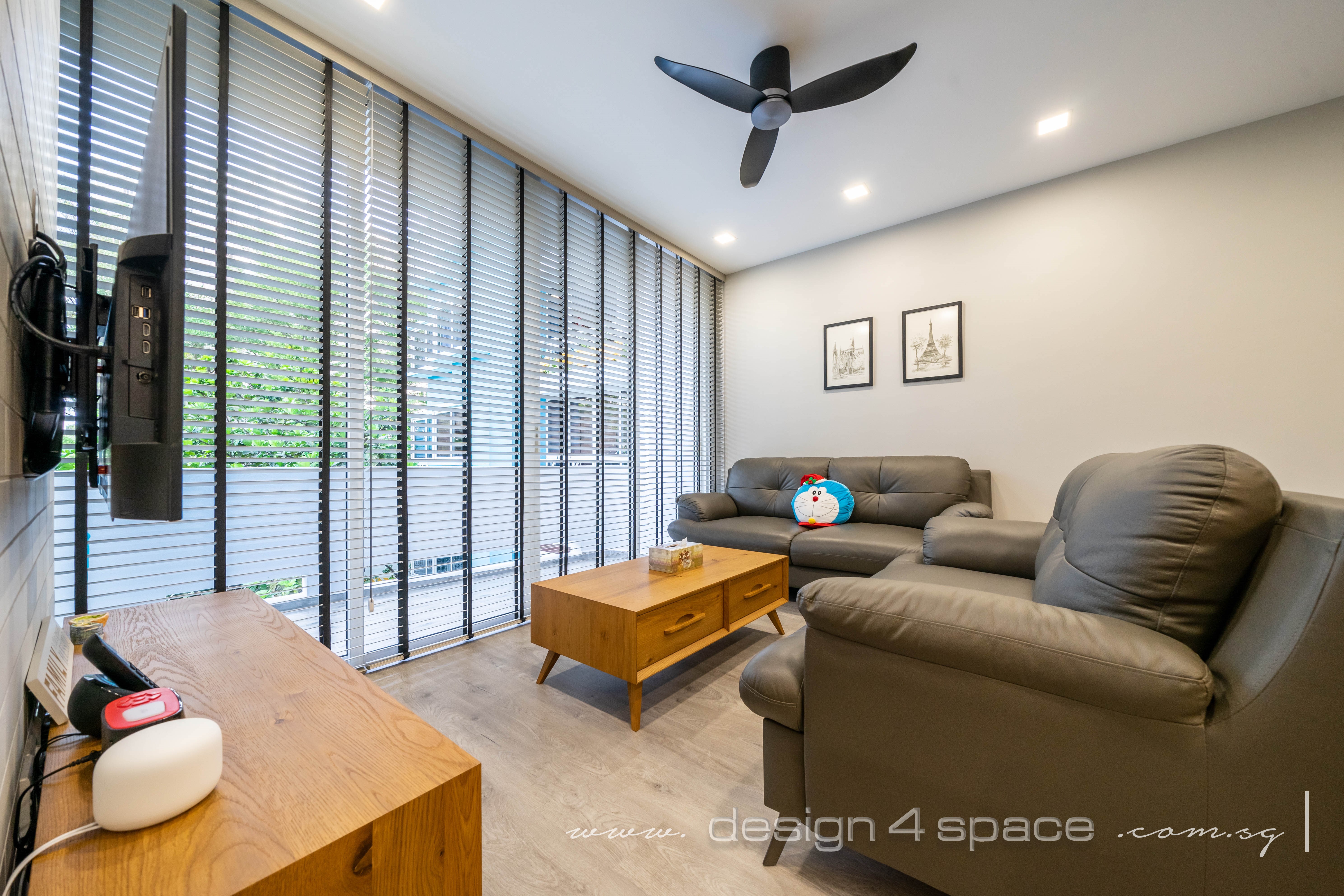 Modern, Scandinavian Design - Living Room - Condominium - Design by Design 4 Space Pte Ltd