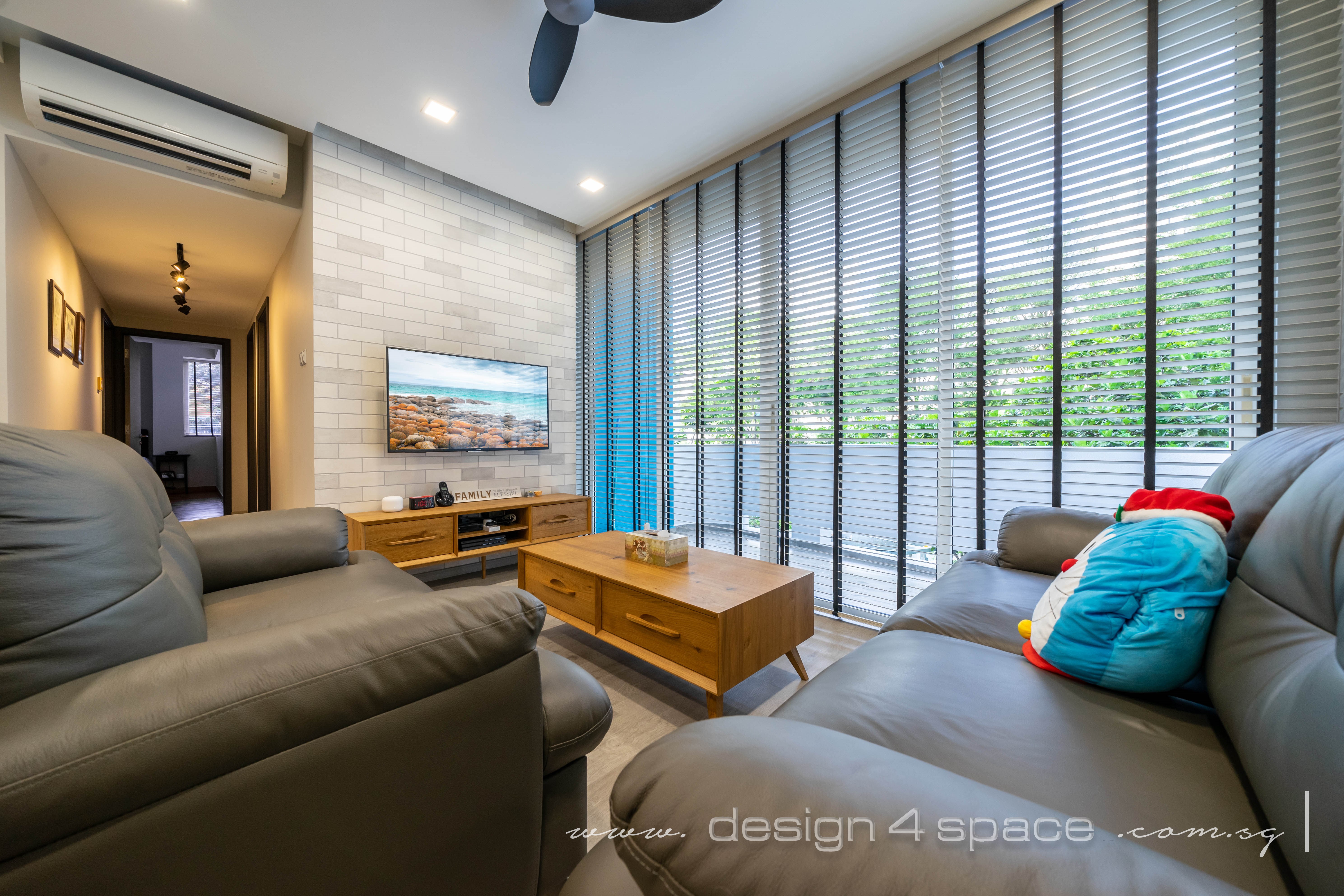 Modern, Scandinavian Design - Living Room - Condominium - Design by Design 4 Space Pte Ltd