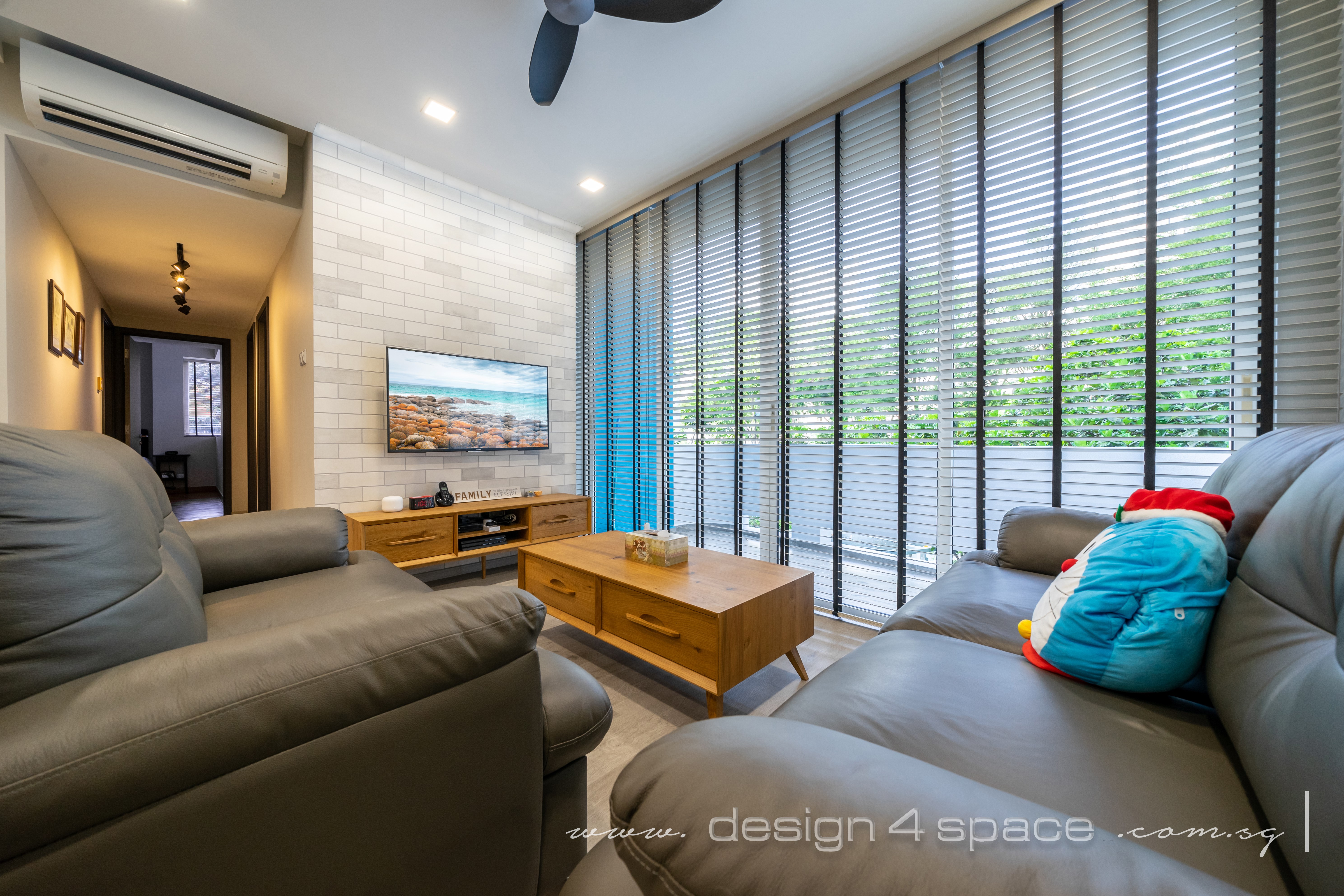 Modern, Scandinavian Design - Living Room - Condominium - Design by Design 4 Space Pte Ltd