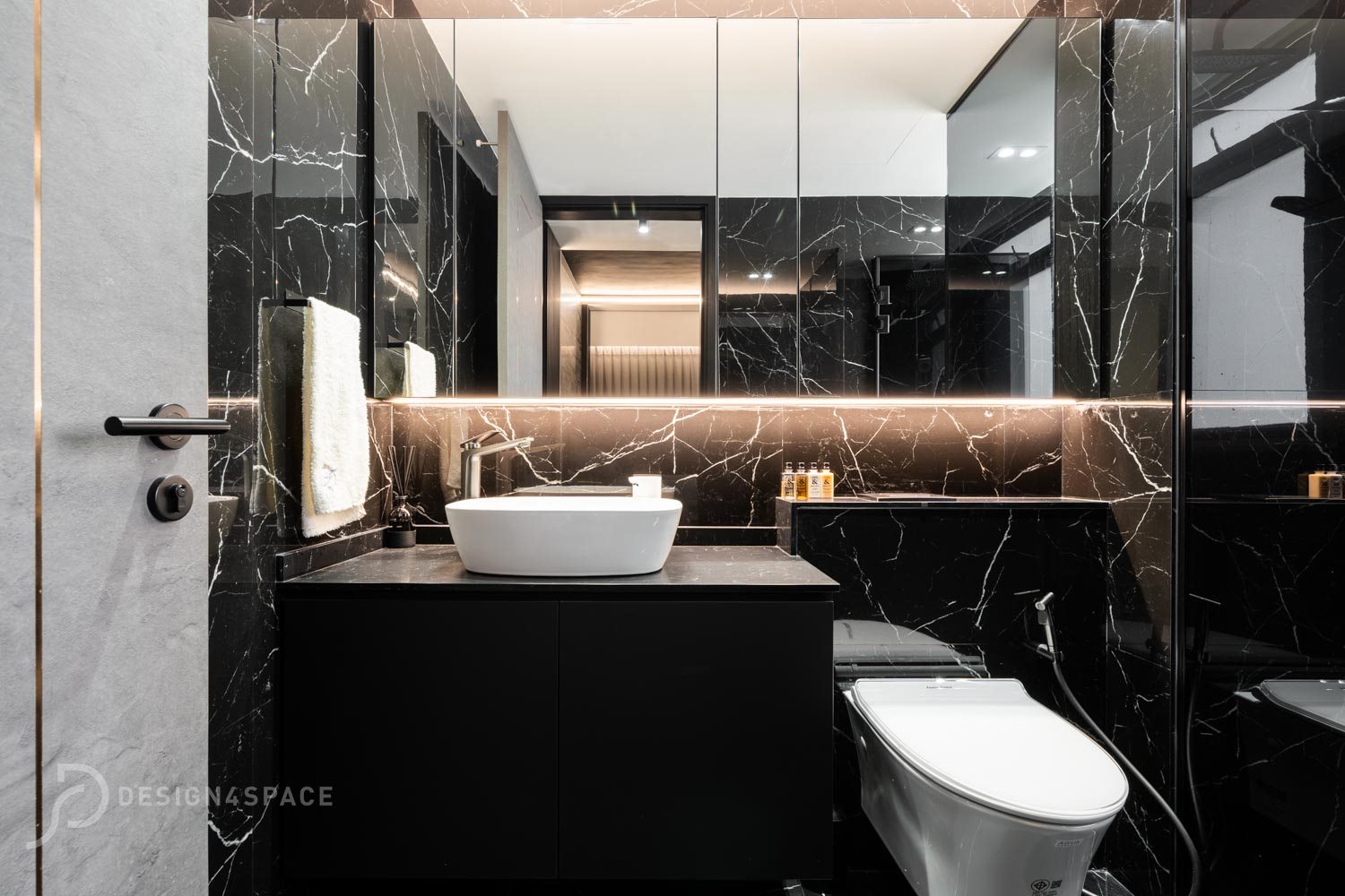 Contemporary, Modern Design - Bathroom - Condominium - Design by Design 4 Space Pte Ltd