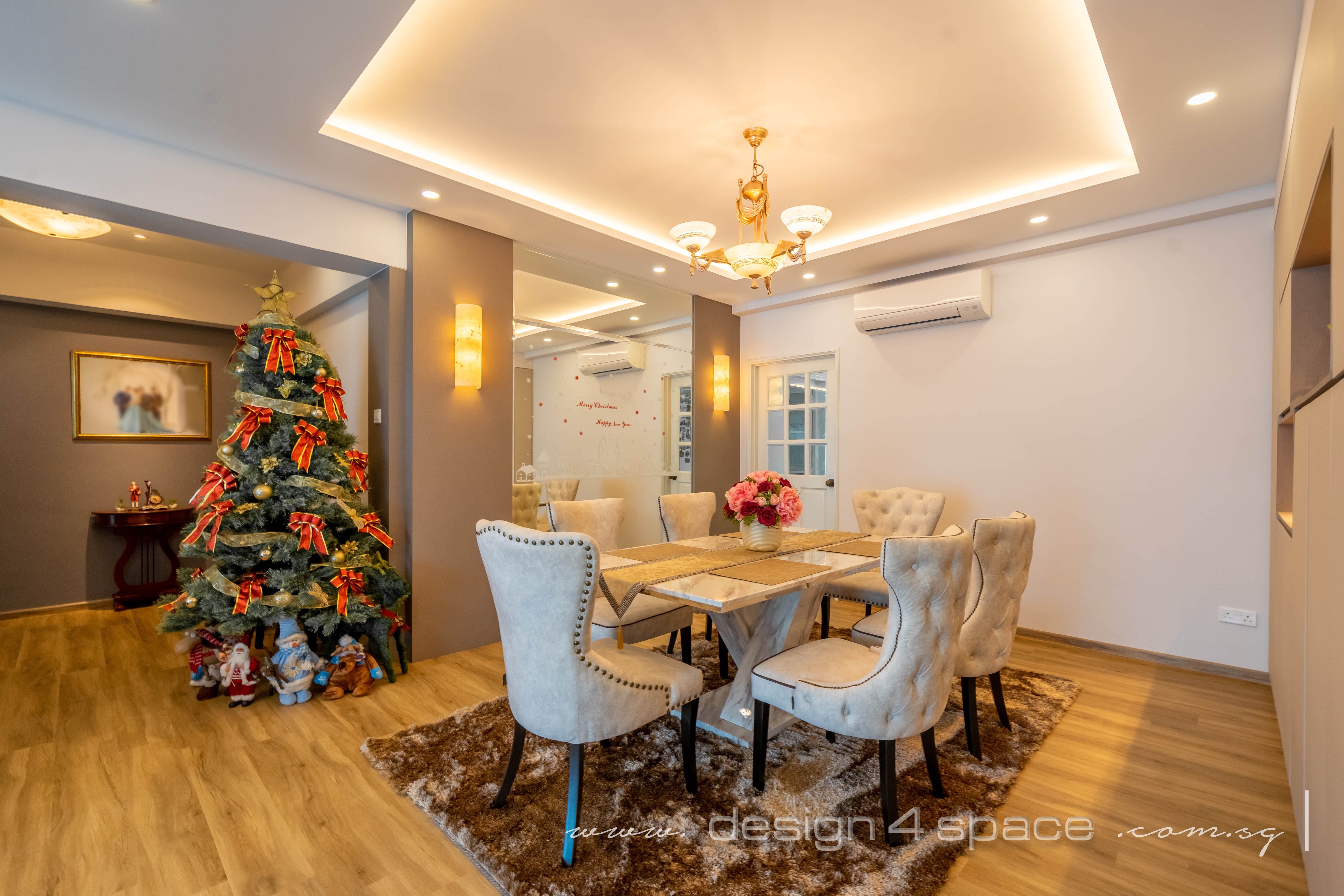 Modern Design - Dining Room - Condominium - Design by Design 4 Space Pte Ltd