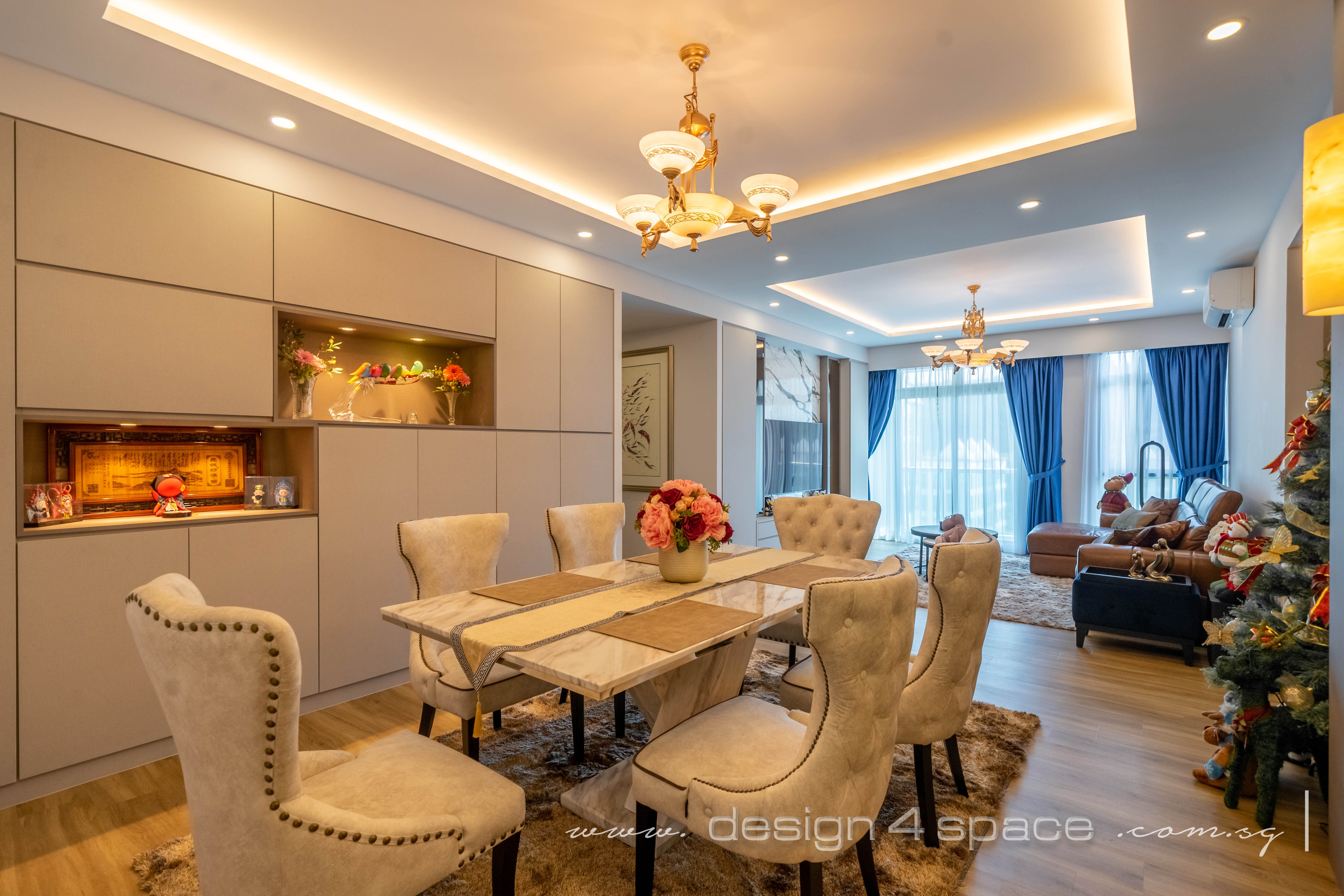 Modern Design - Dining Room - Condominium - Design by Design 4 Space Pte Ltd