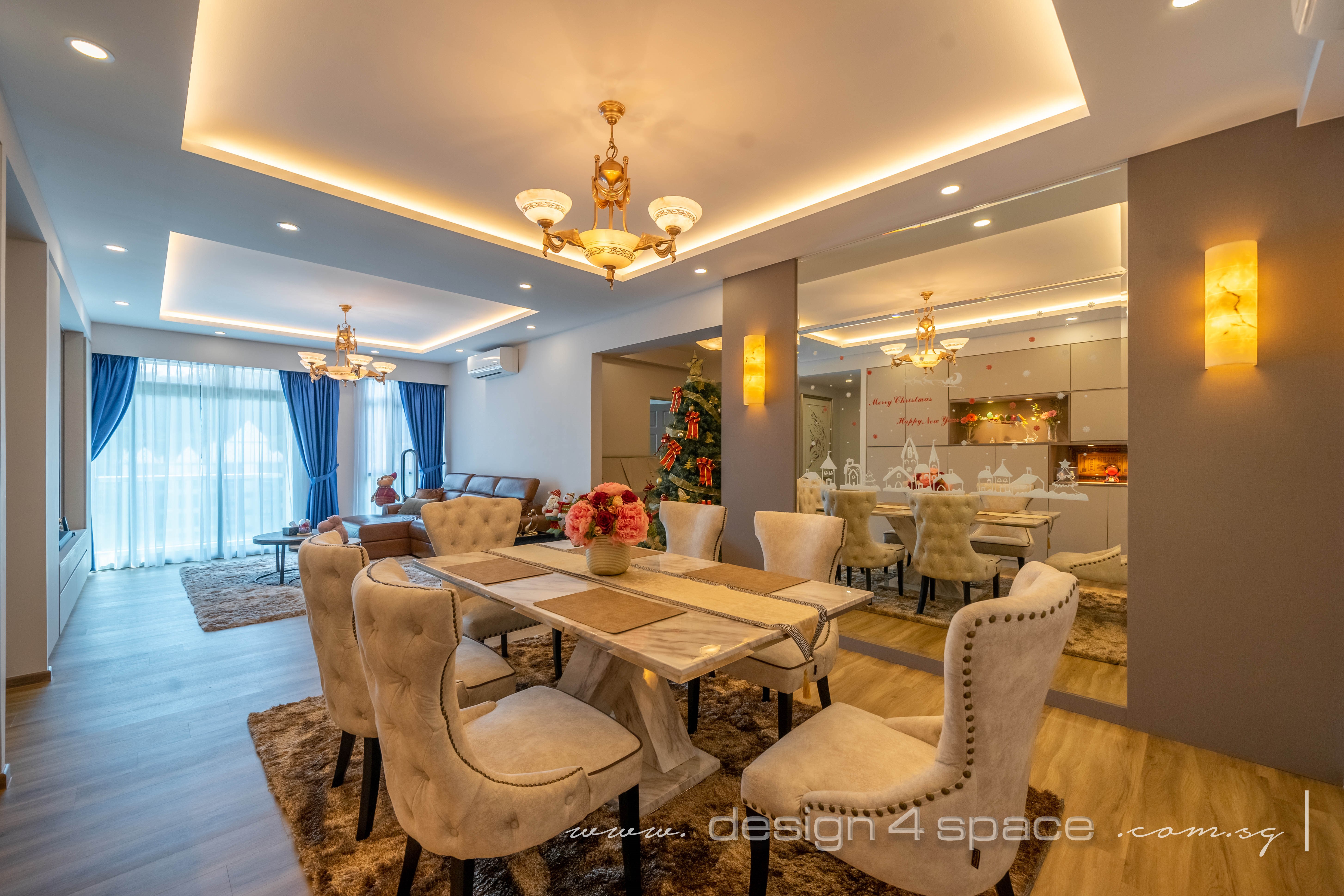 Modern Design - Dining Room - Condominium - Design by Design 4 Space Pte Ltd