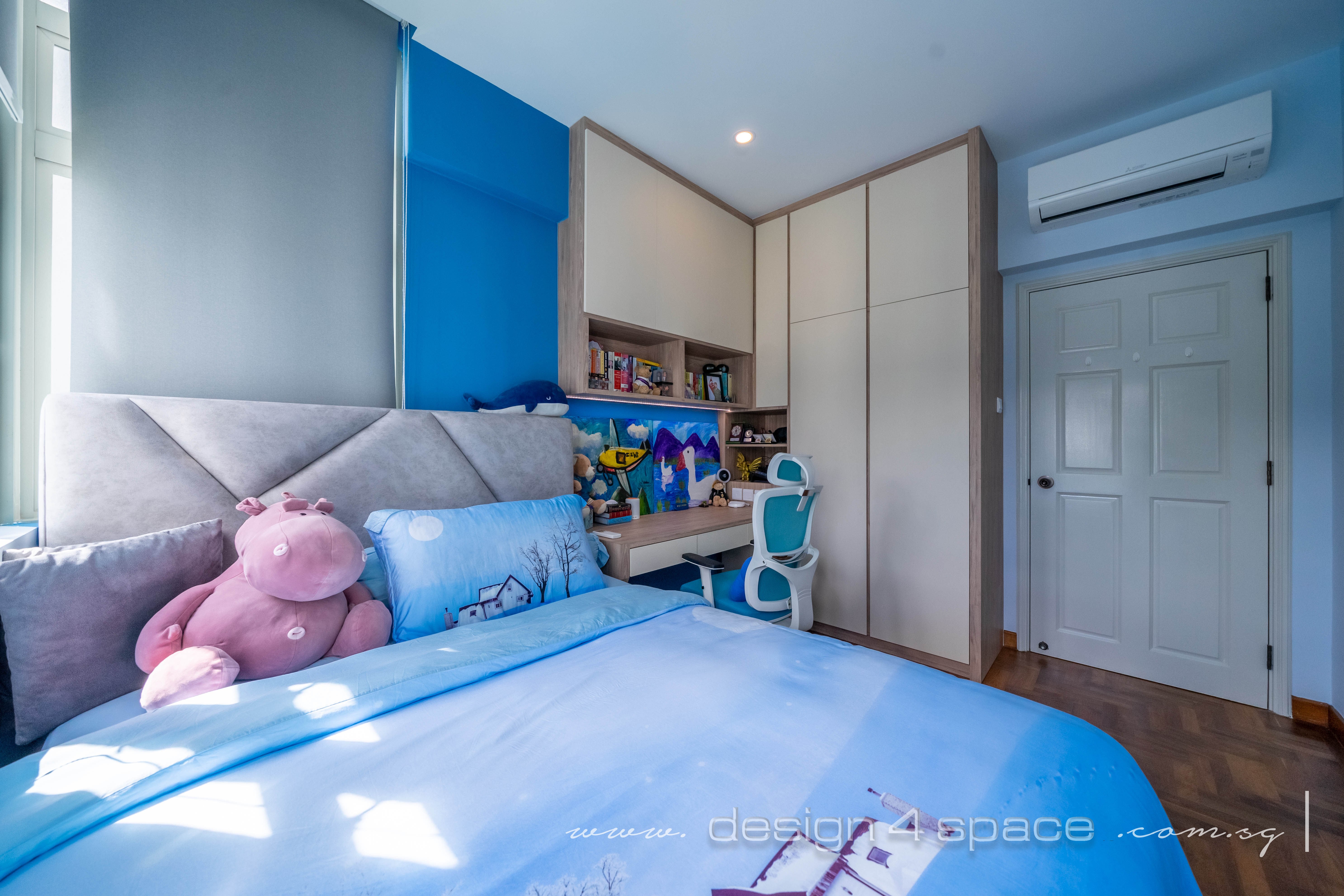 Modern Design - Bedroom - Condominium - Design by Design 4 Space Pte Ltd