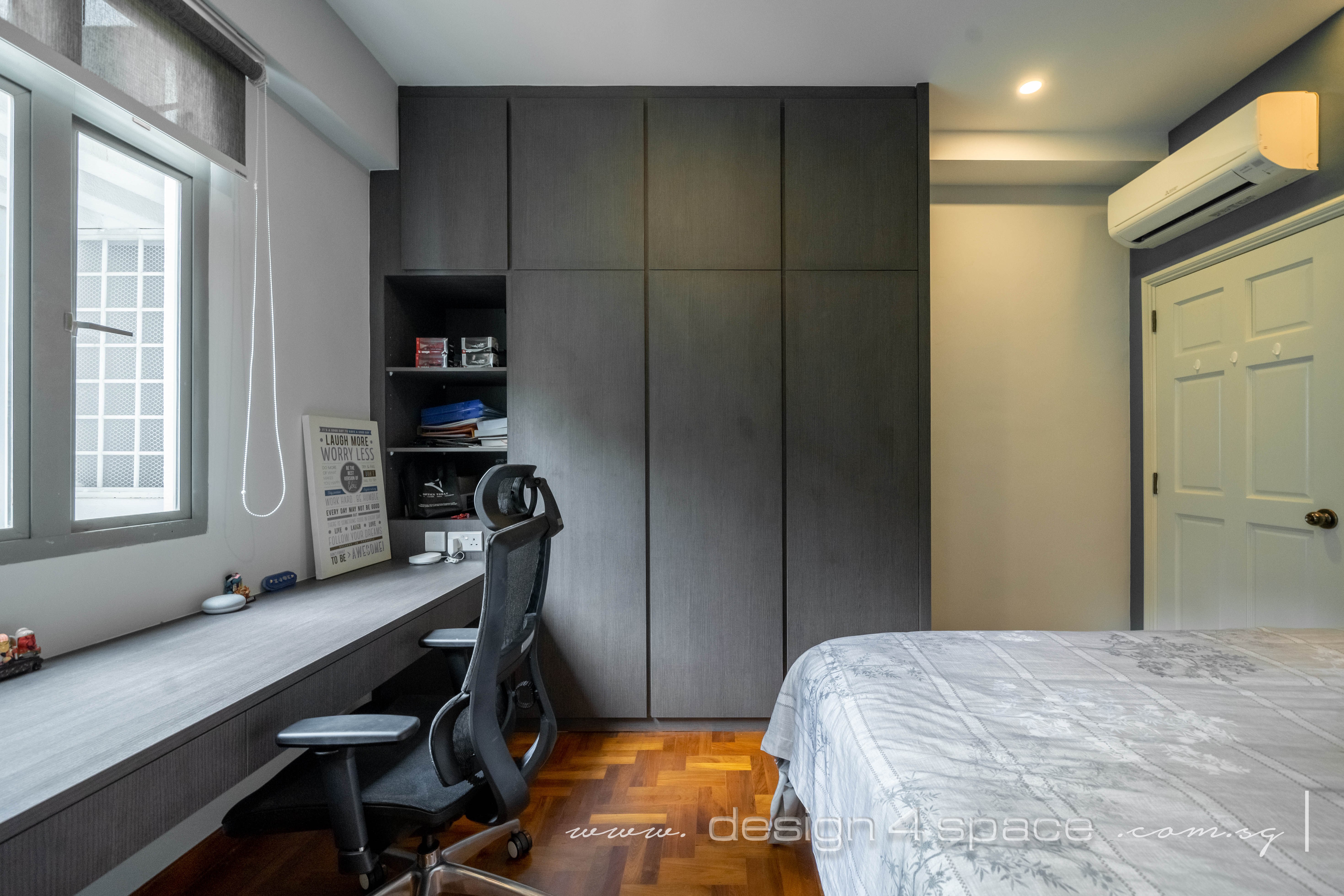 Modern Design - Bedroom - Condominium - Design by Design 4 Space Pte Ltd