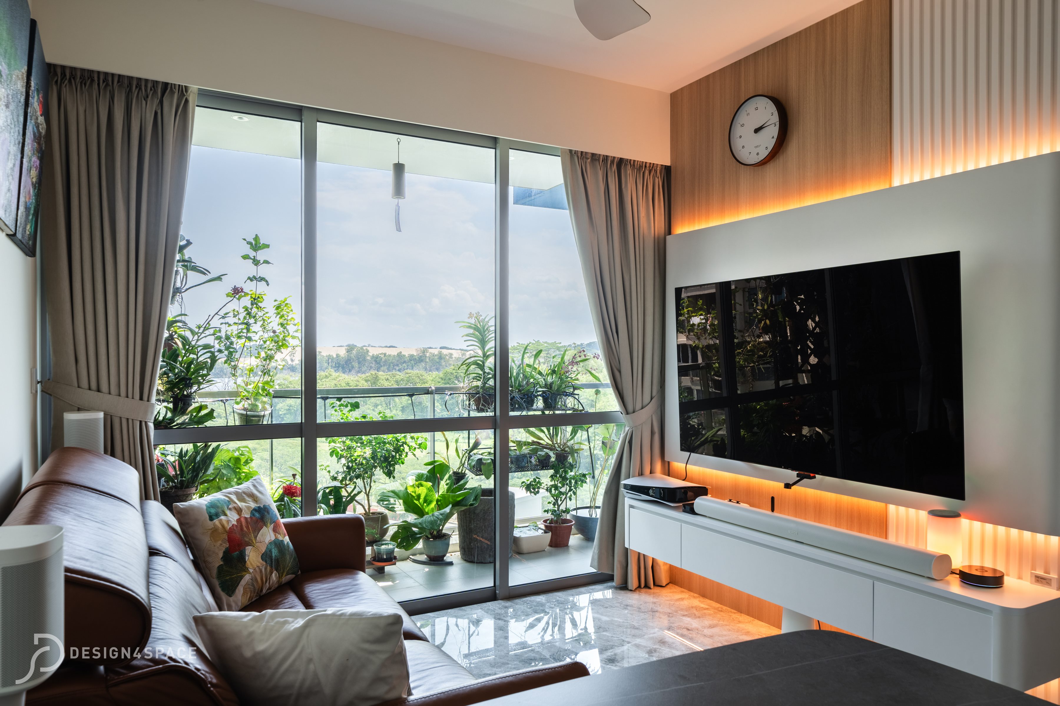 Contemporary, Modern Design - Living Room - Condominium - Design by Design 4 Space Pte Ltd