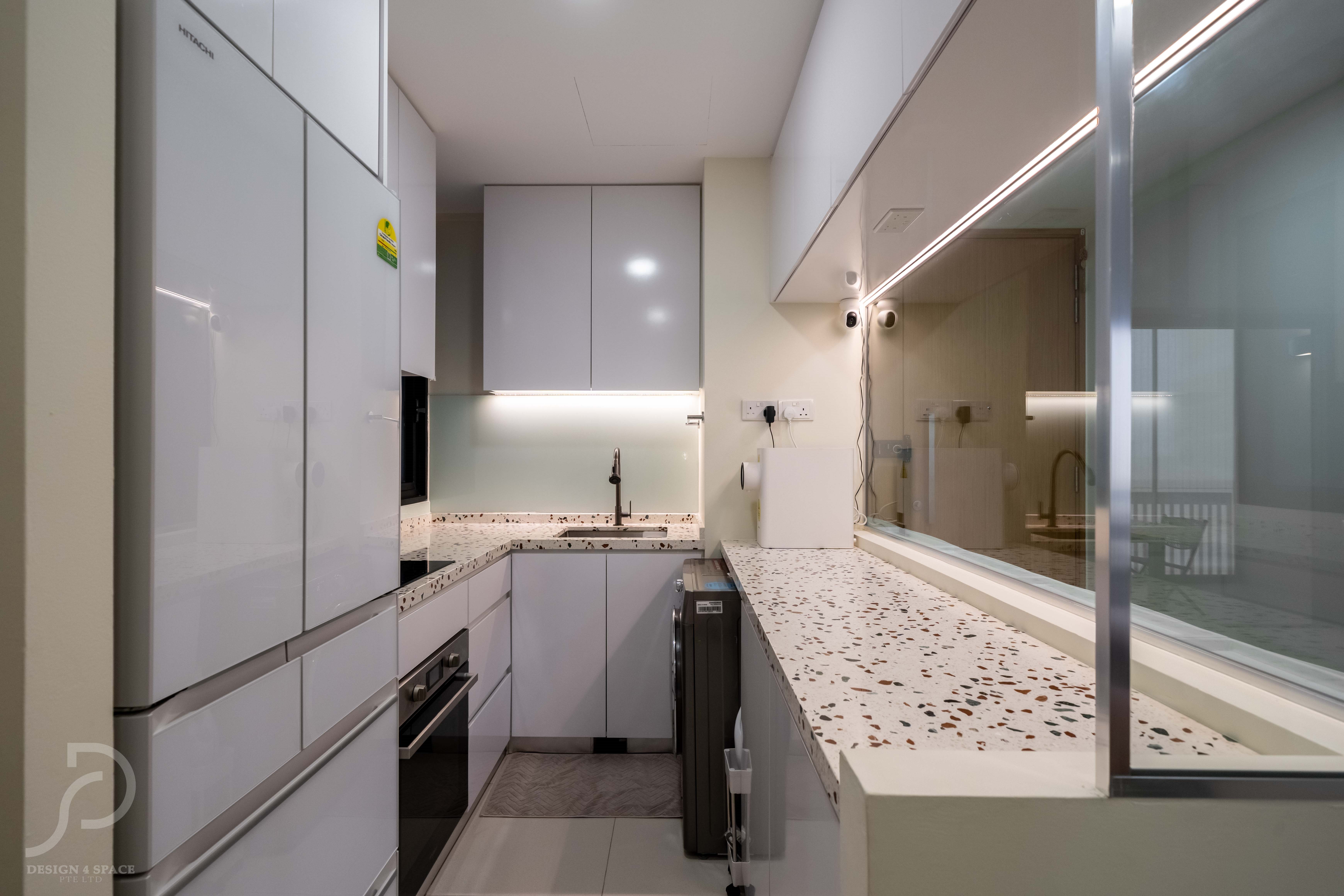 Contemporary Design - Kitchen - Condominium - Design by Design 4 Space Pte Ltd