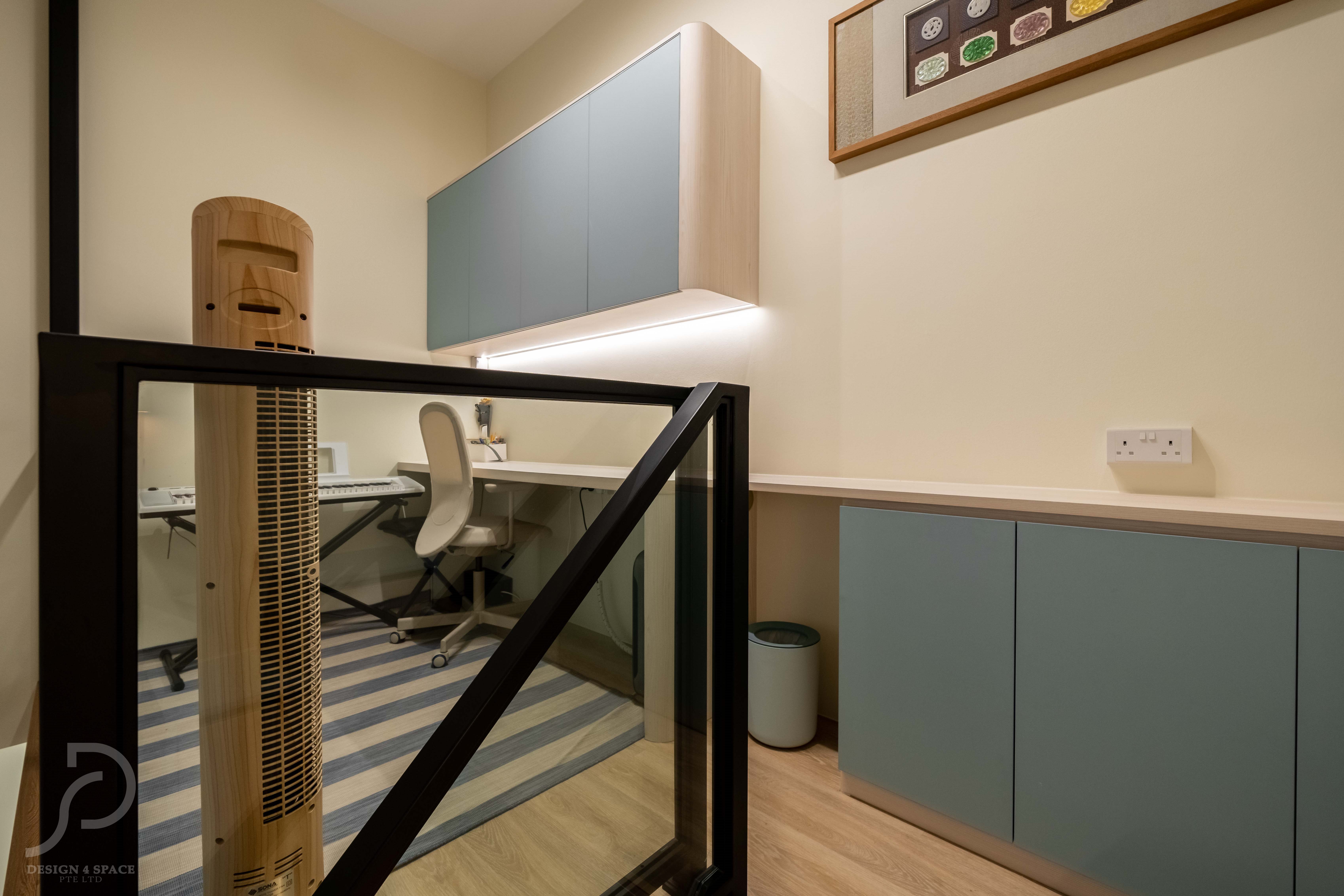 Contemporary Design - Study Room - Condominium - Design by Design 4 Space Pte Ltd