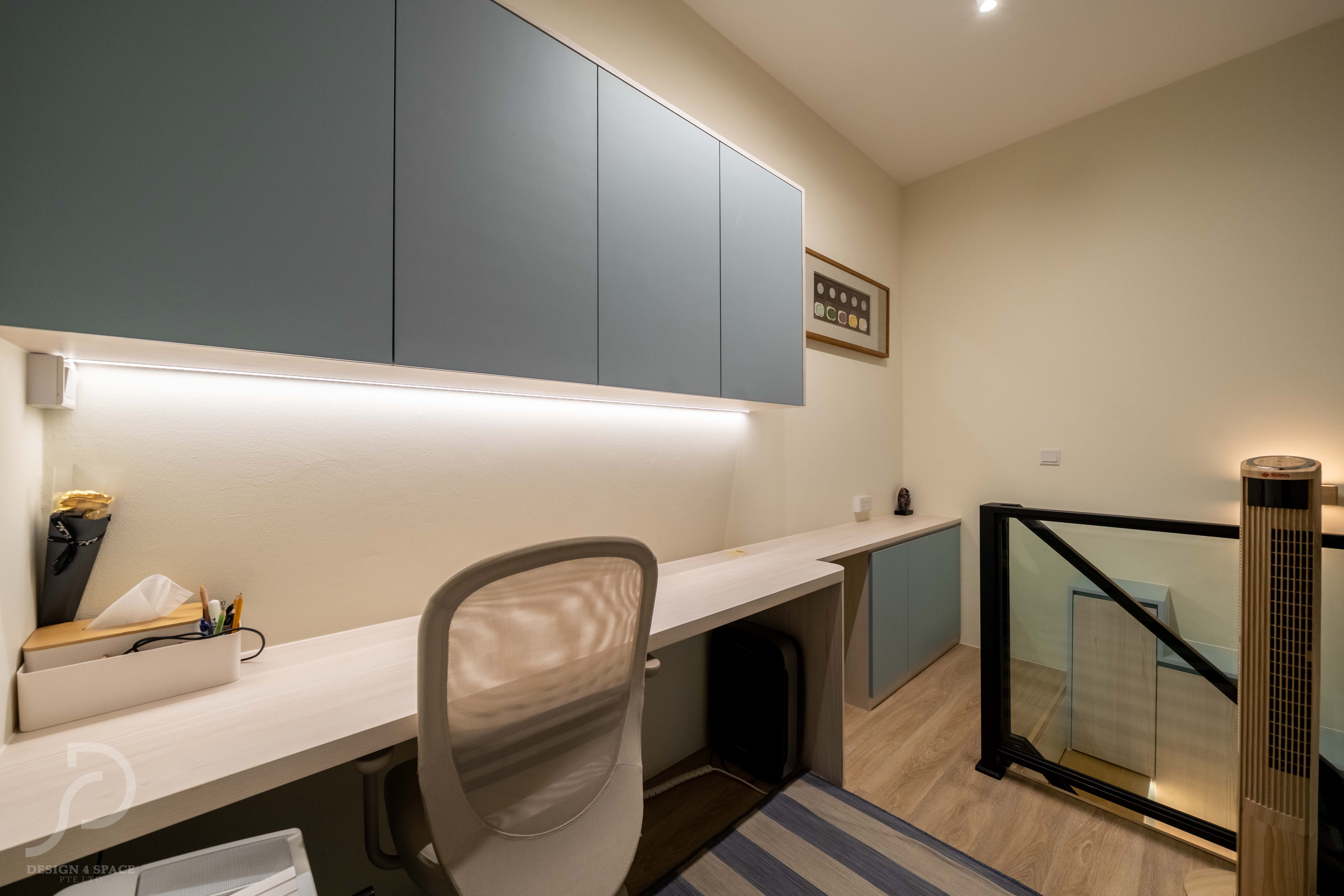 Contemporary Design - Study Room - Condominium - Design by Design 4 Space Pte Ltd