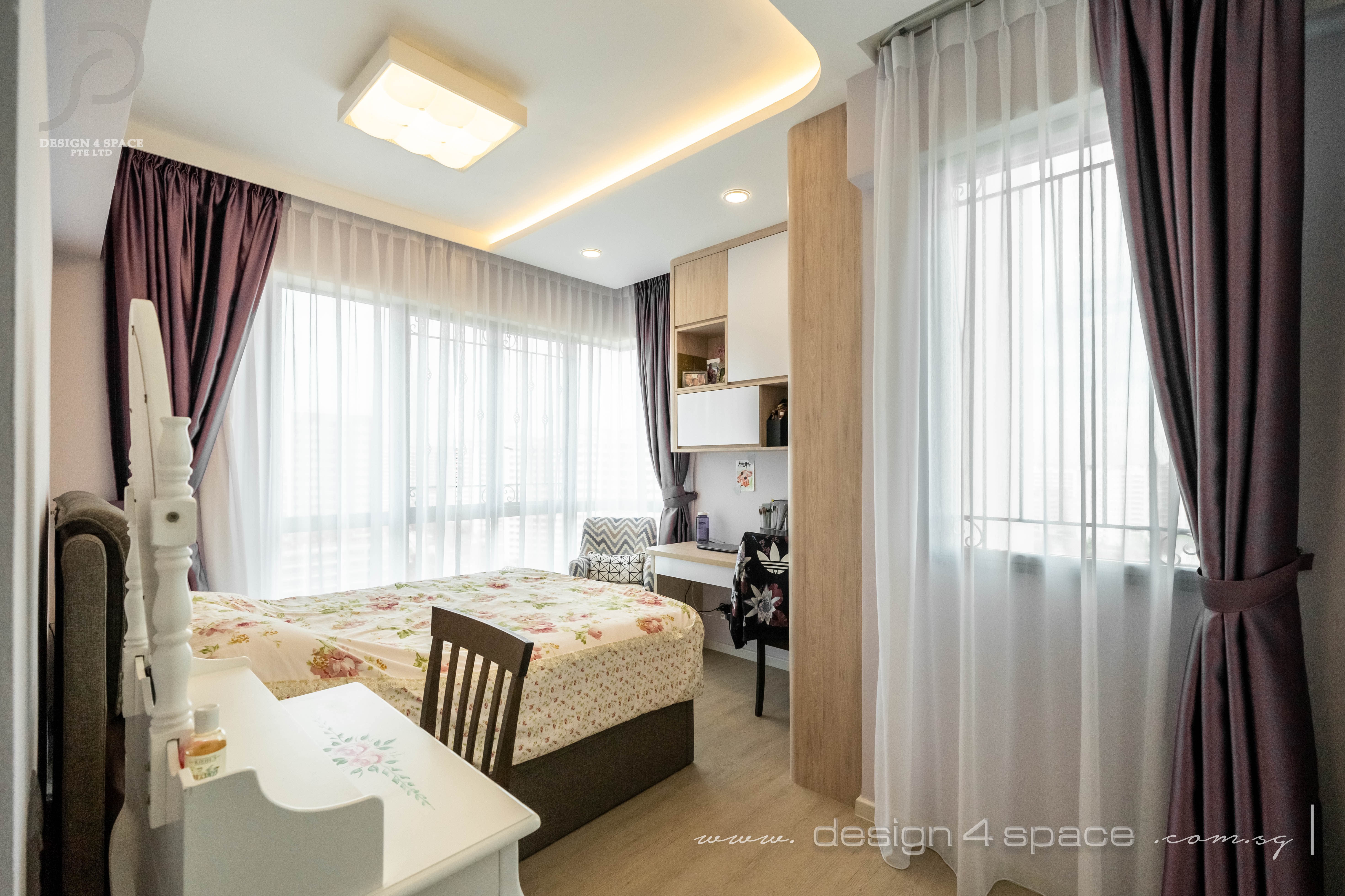 Modern Design - Bedroom - Condominium - Design by Design 4 Space Pte Ltd