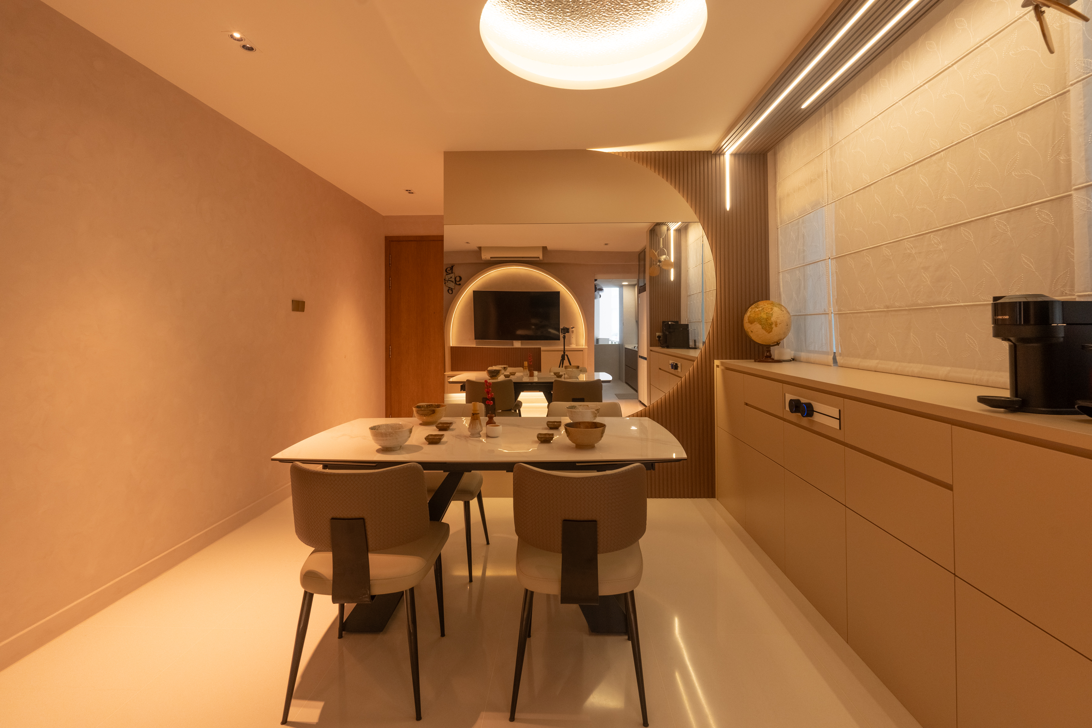 Contemporary Design - Dining Room - Condominium - Design by Design 4 Space Pte Ltd