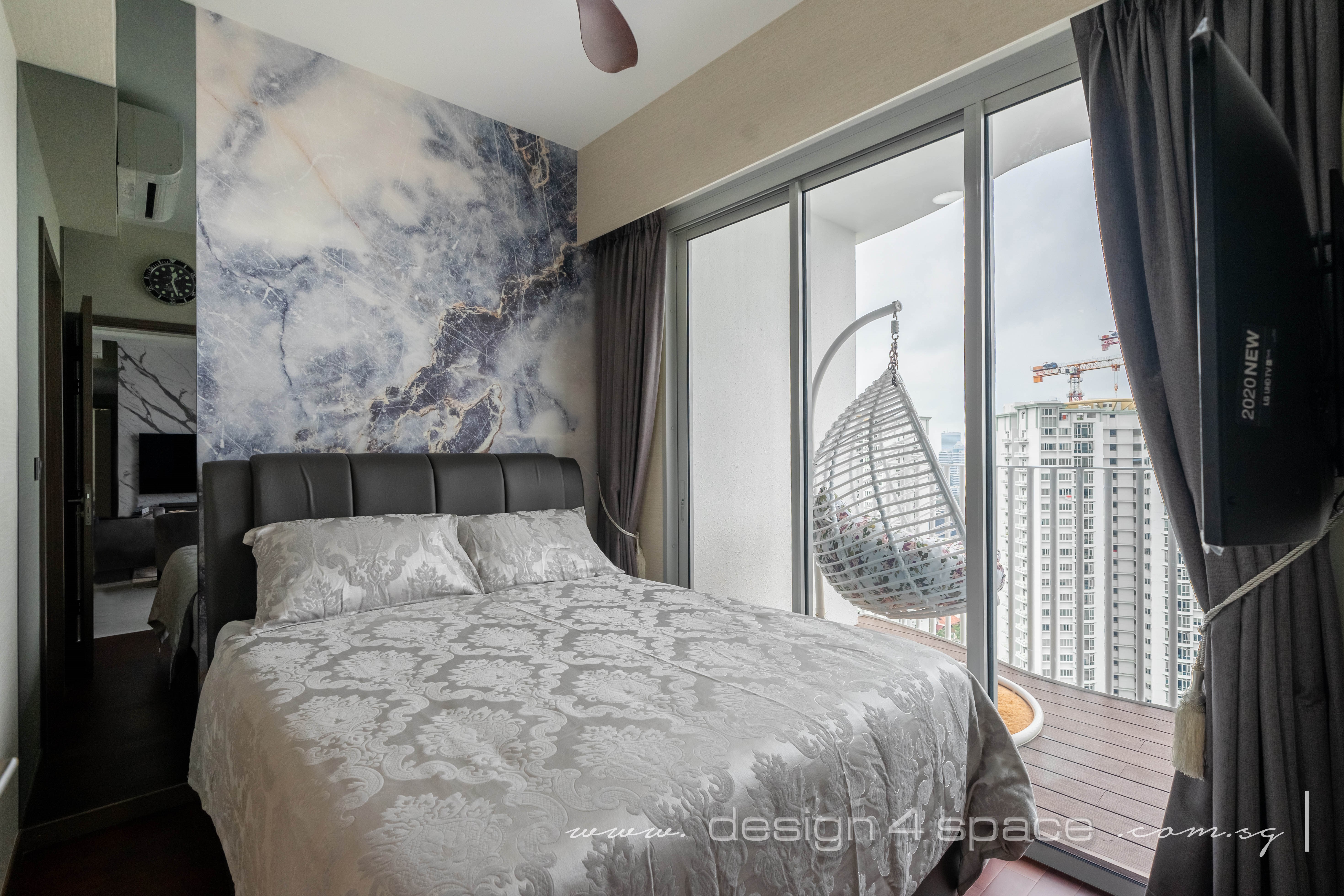 Modern Design - Bedroom - Condominium - Design by Design 4 Space Pte Ltd