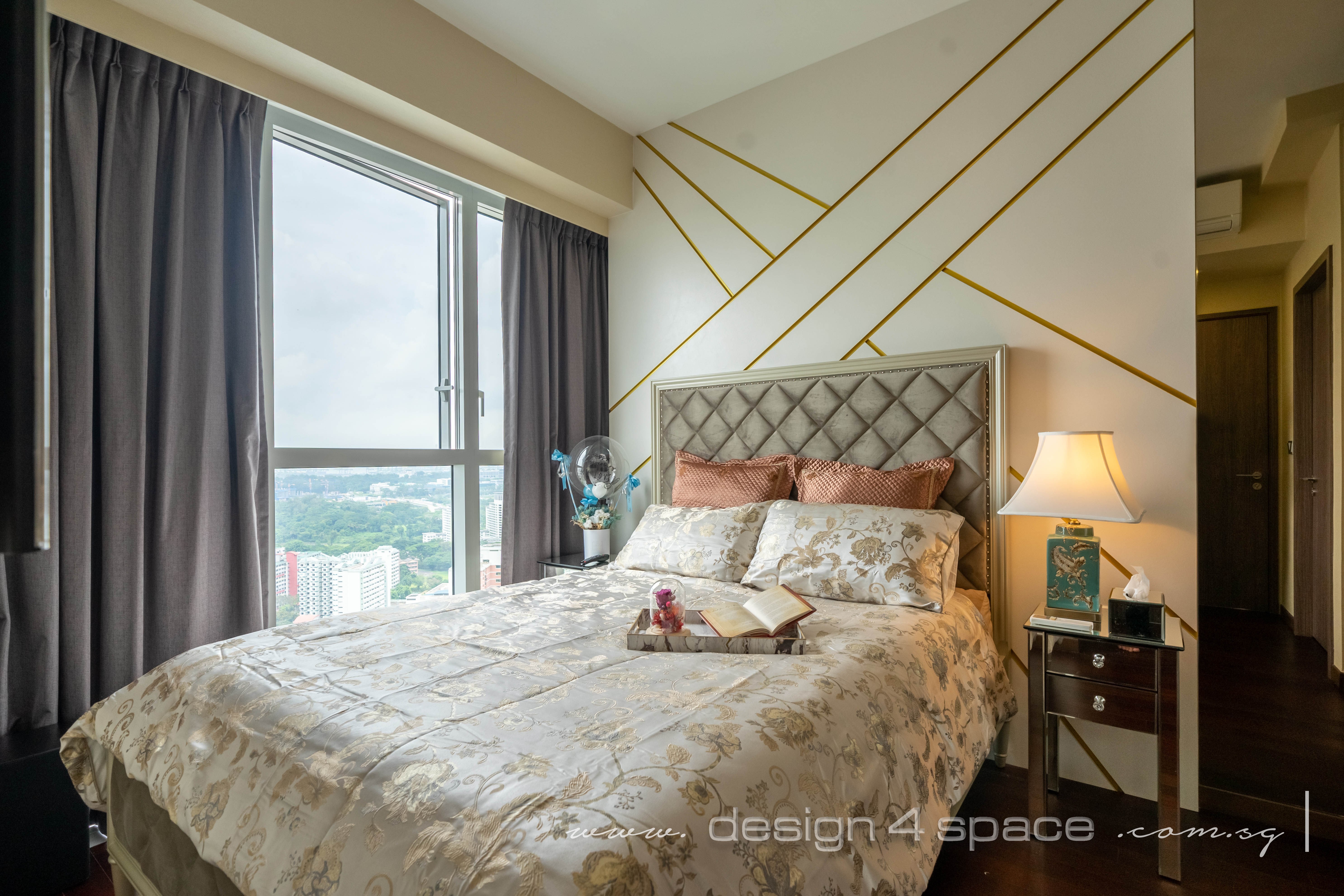 Modern Design - Bedroom - Condominium - Design by Design 4 Space Pte Ltd