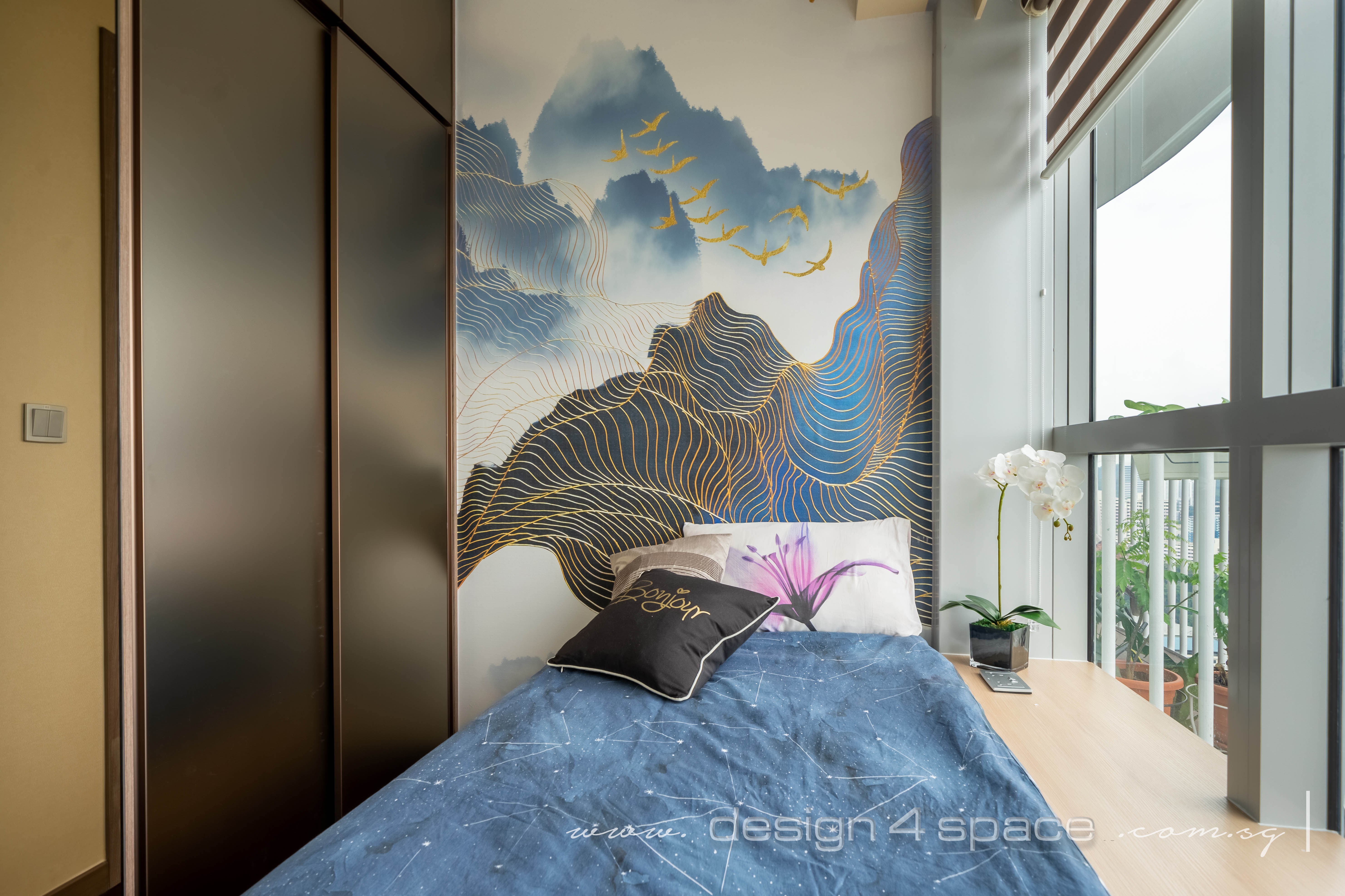 Modern Design - Bedroom - Condominium - Design by Design 4 Space Pte Ltd