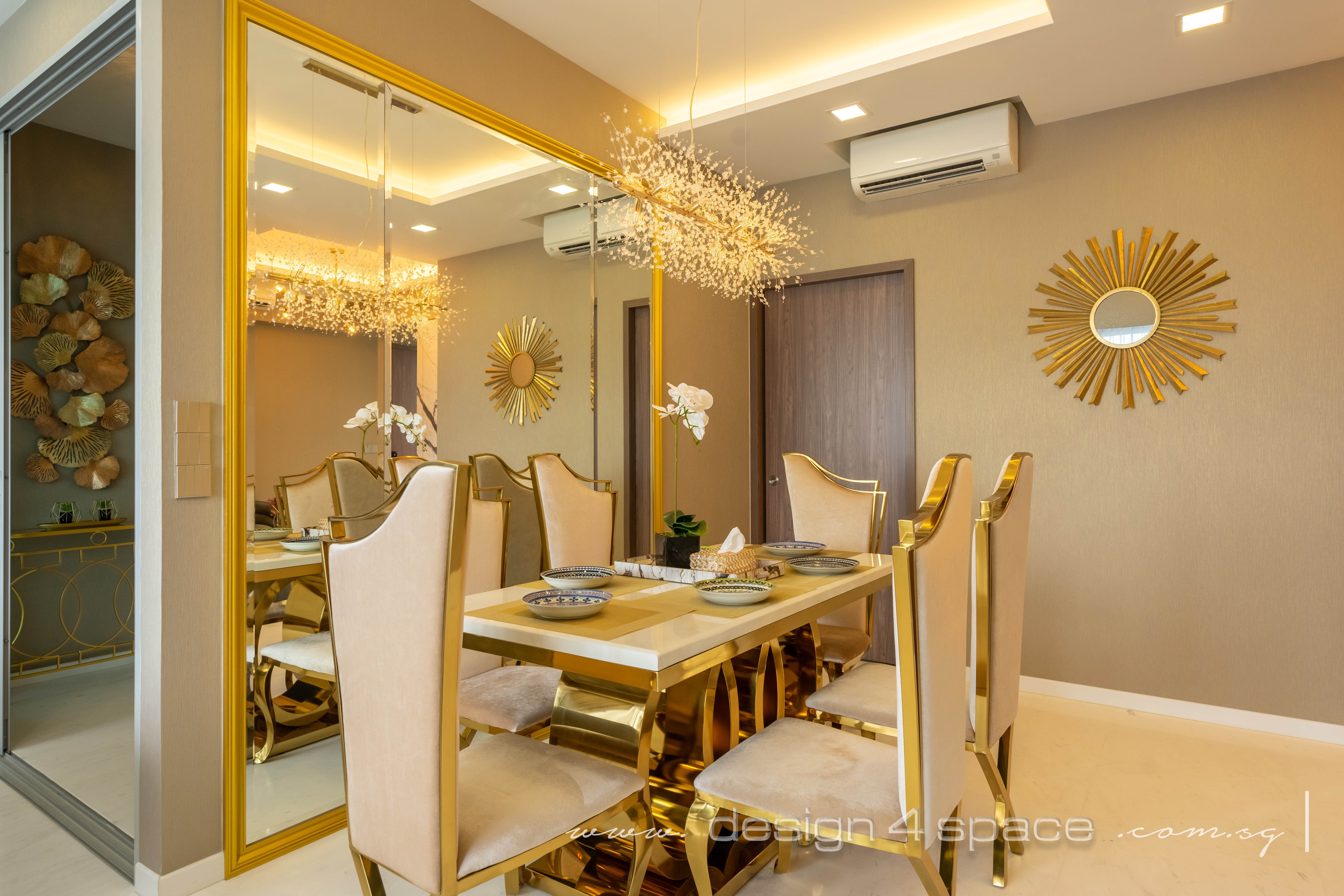 Modern Design - Dining Room - Condominium - Design by Design 4 Space Pte Ltd