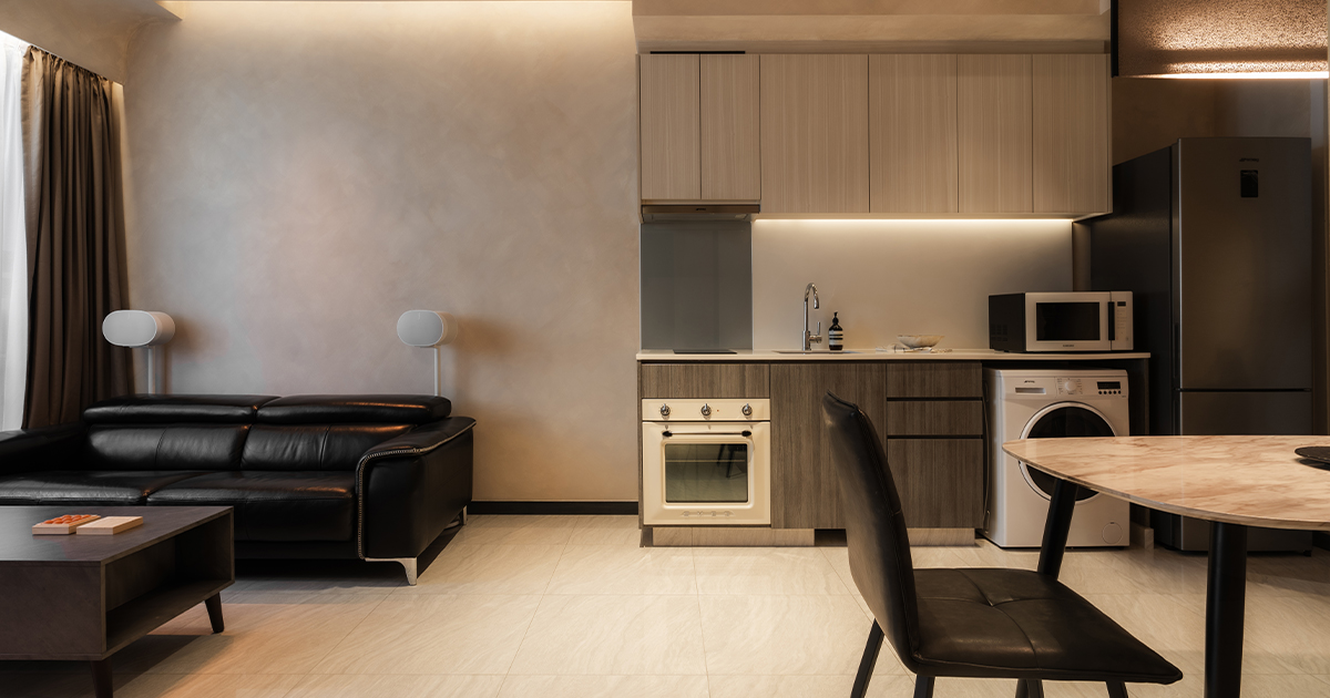 Modern Design - Kitchen - Condominium - Design by Design 4 Space Pte Ltd