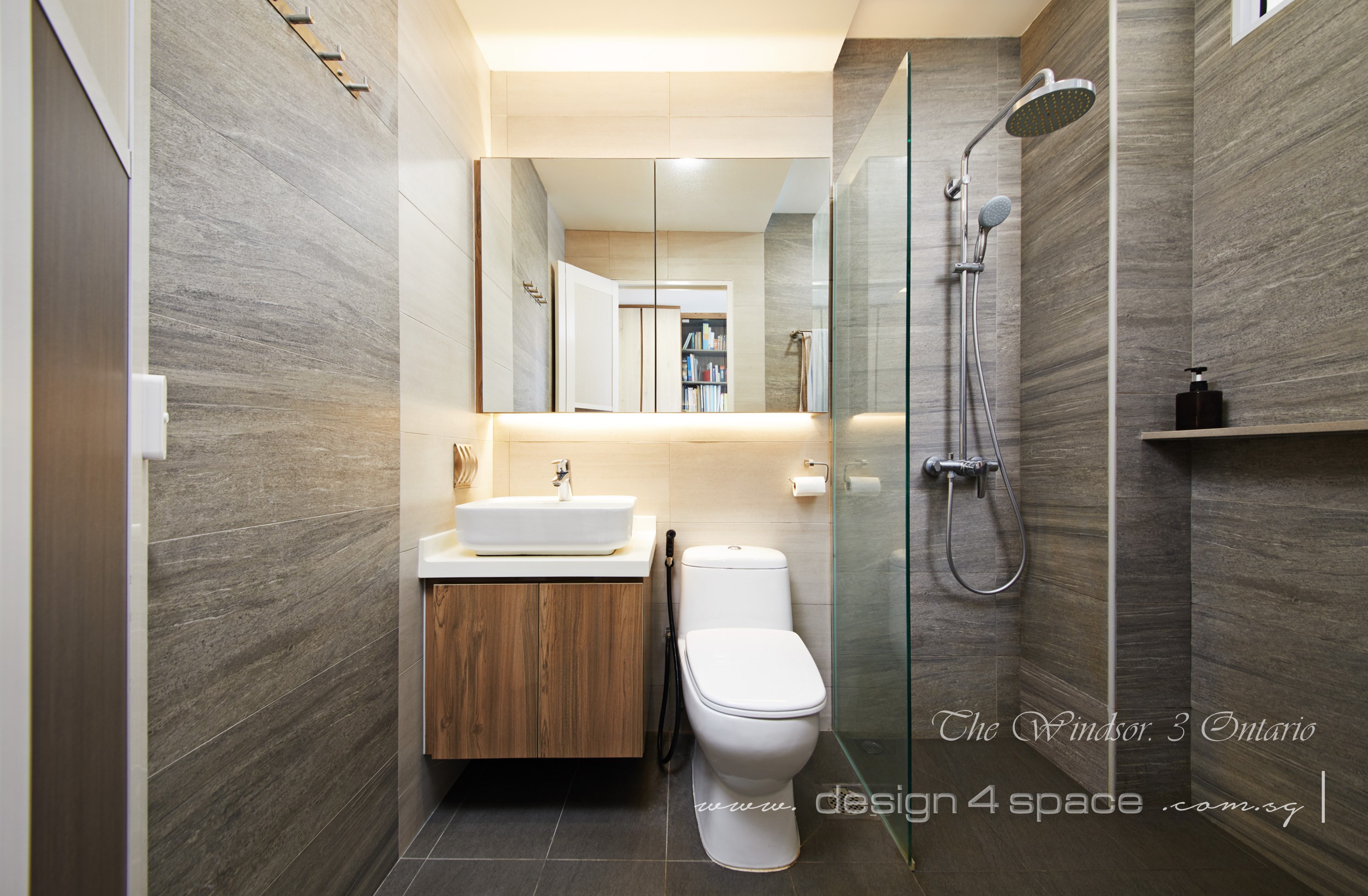 Contemporary Design - Bathroom - Condominium - Design by Design 4 Space Pte Ltd