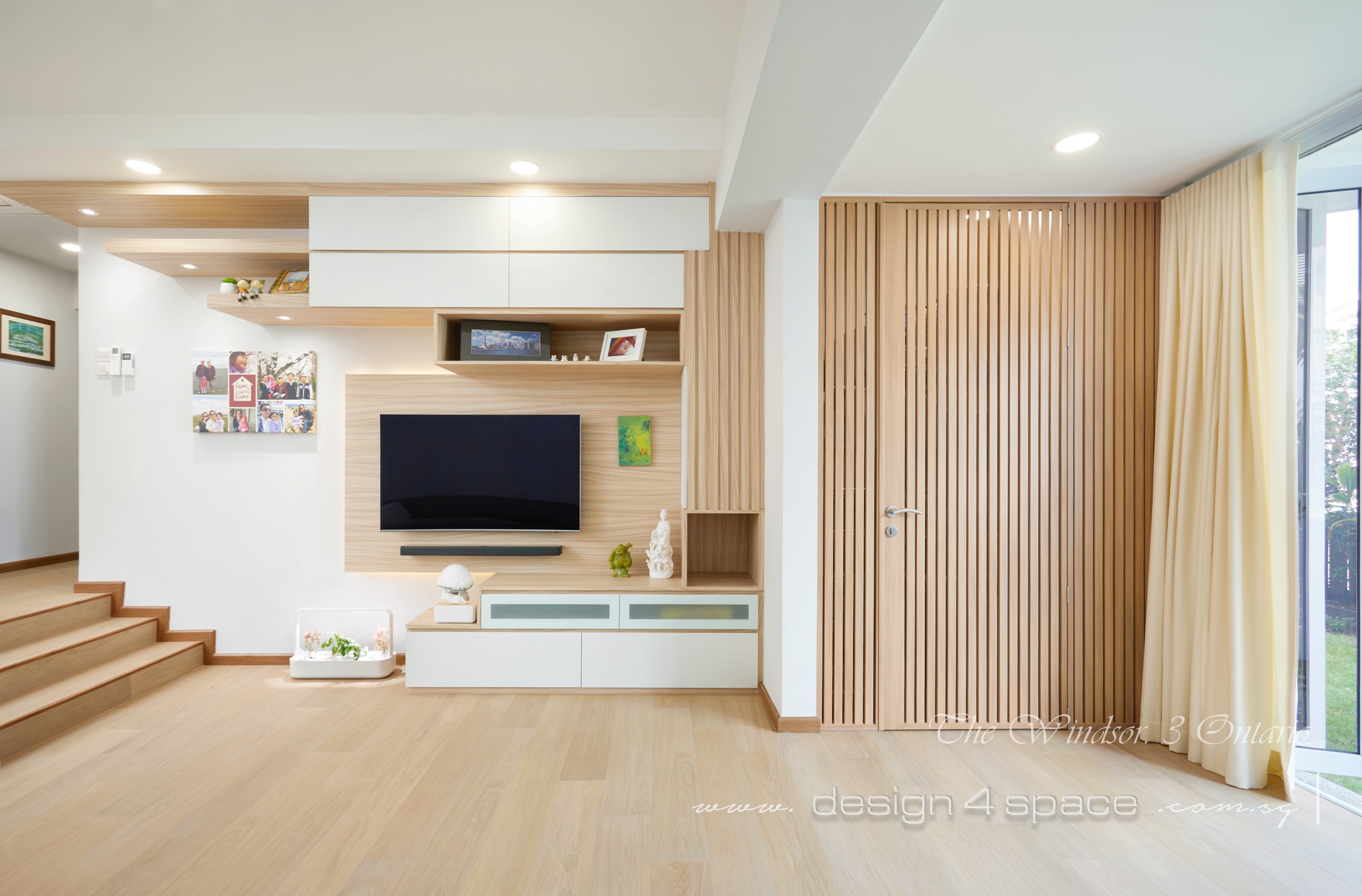 Contemporary Design - Living Room - Condominium - Design by Design 4 Space Pte Ltd