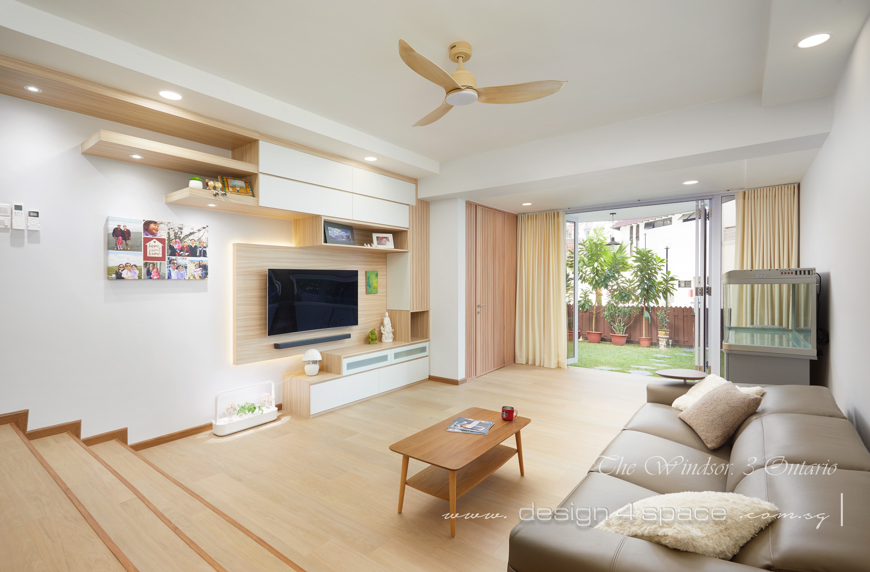 Contemporary Design - Living Room - Condominium - Design by Design 4 Space Pte Ltd