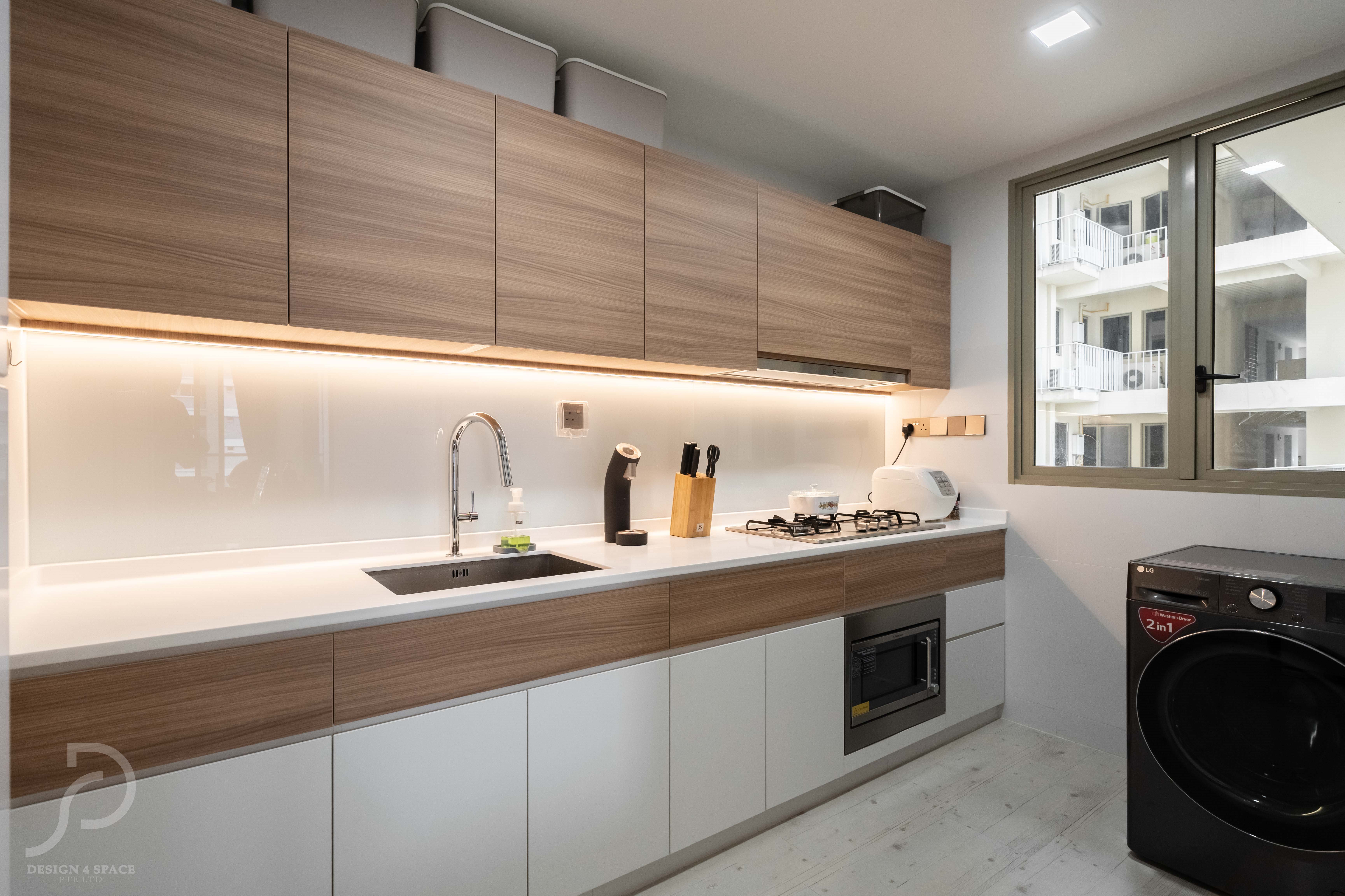 Contemporary, Modern Design - Kitchen - Condominium - Design by Design 4 Space Pte Ltd