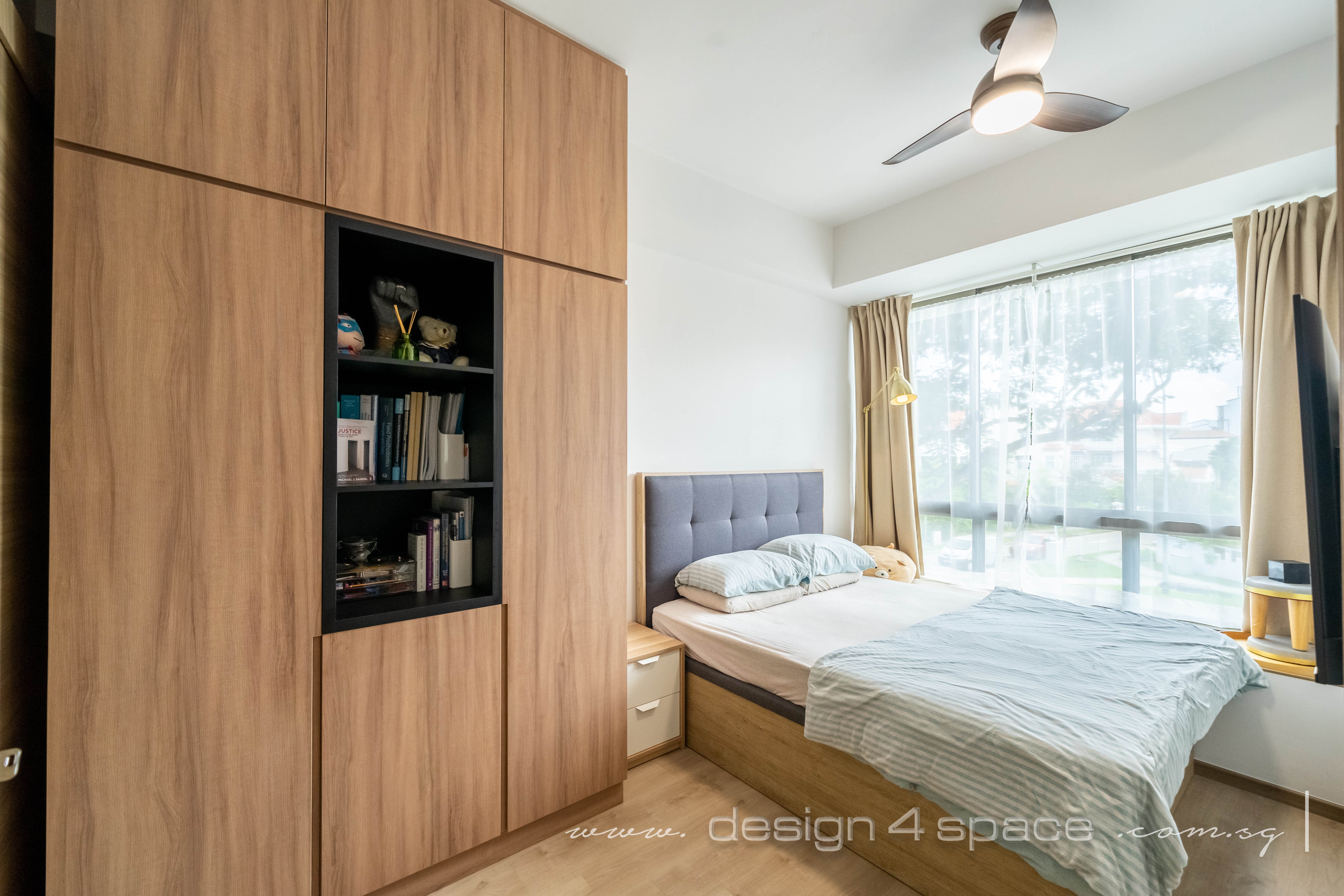 Minimalist Design - Bedroom - Condominium - Design by Design 4 Space Pte Ltd