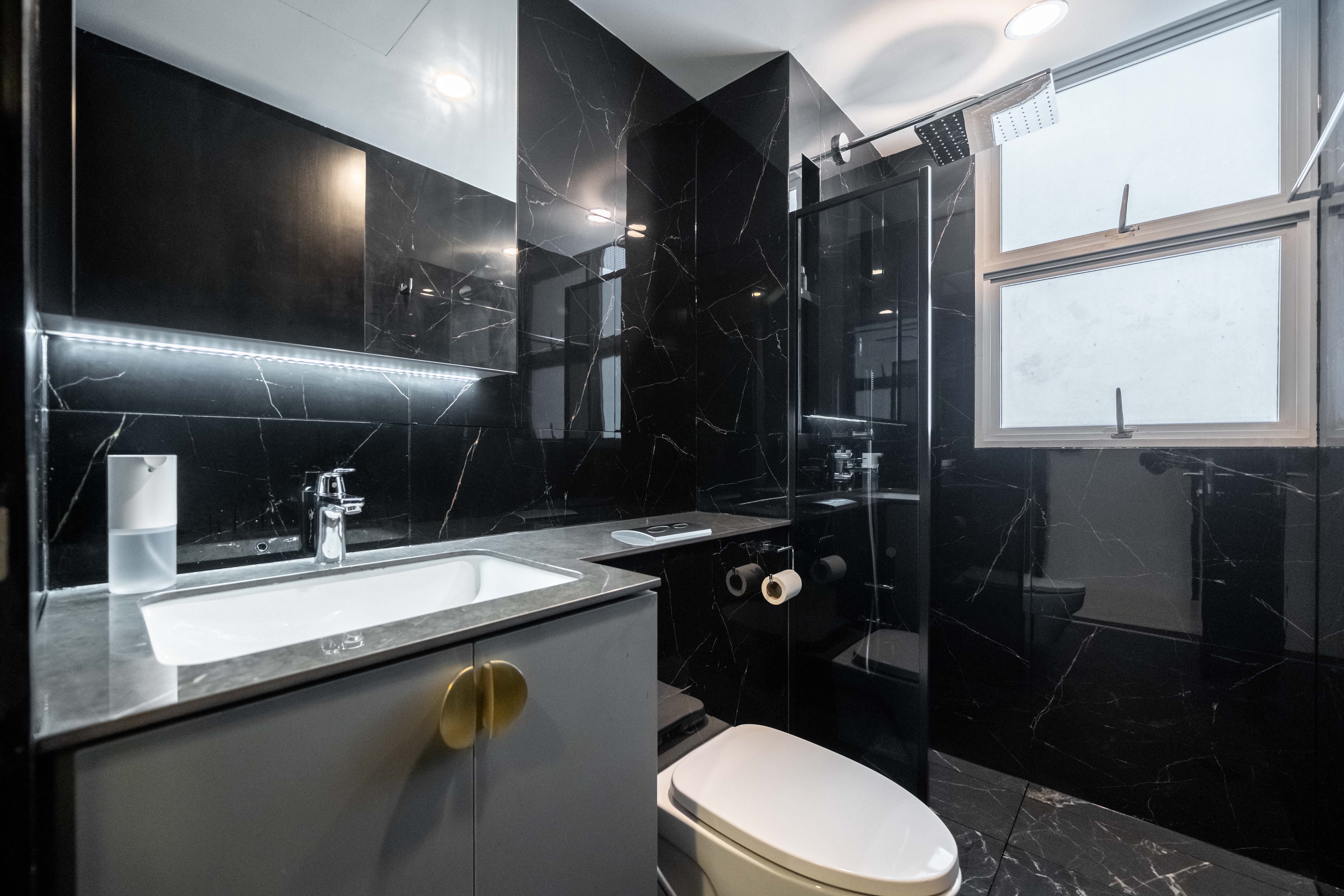 Contemporary, Modern Design - Bathroom - Condominium - Design by Design 4 Space Pte Ltd