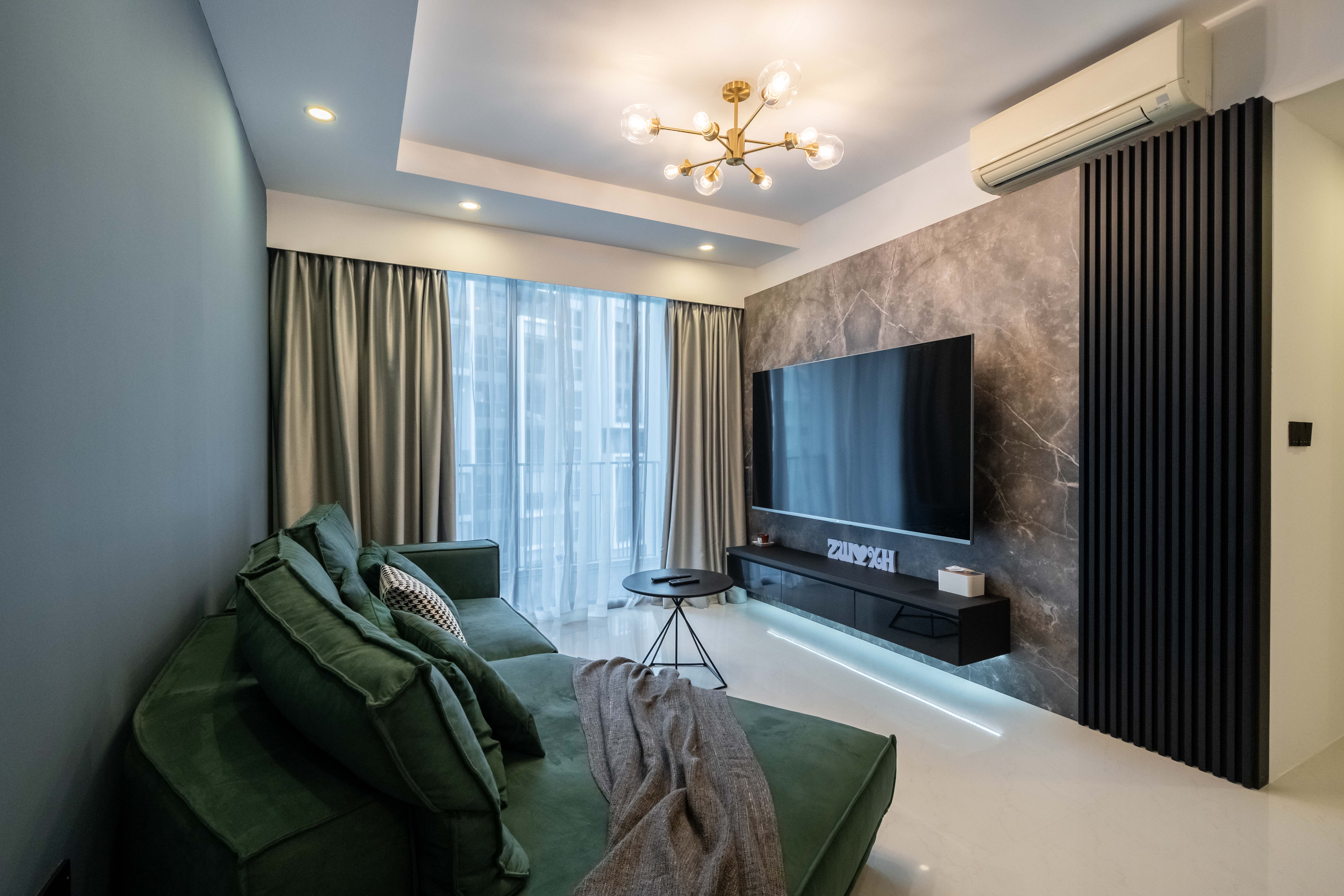 Contemporary, Modern Design - Living Room - Condominium - Design by Design 4 Space Pte Ltd