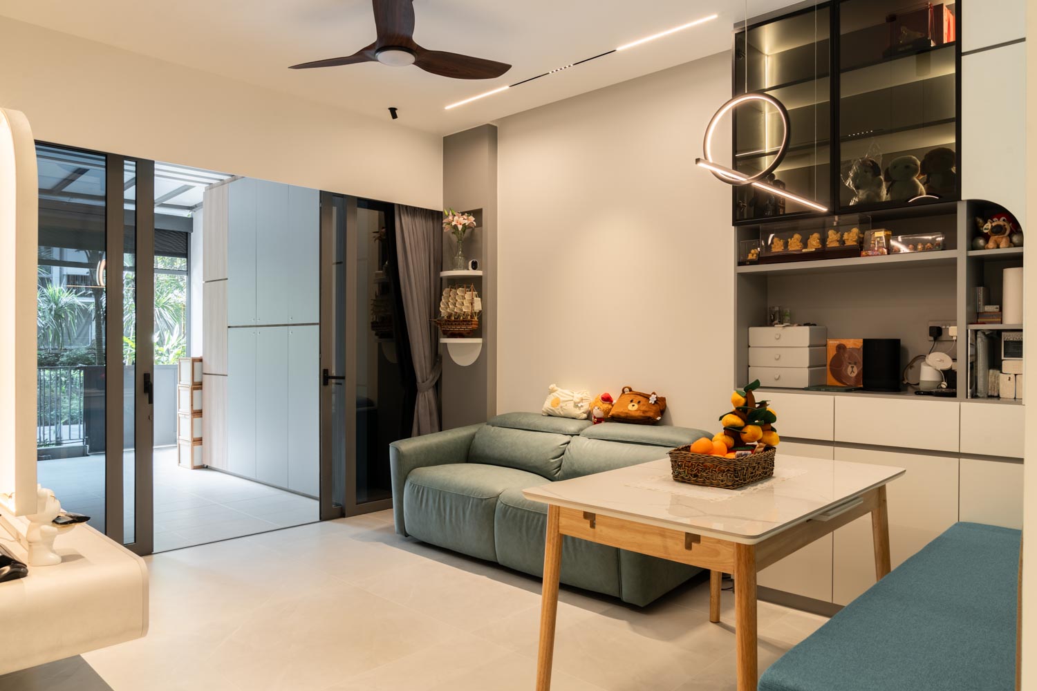 Contemporary Design - Living Room - Condominium - Design by Design 4 Space Pte Ltd