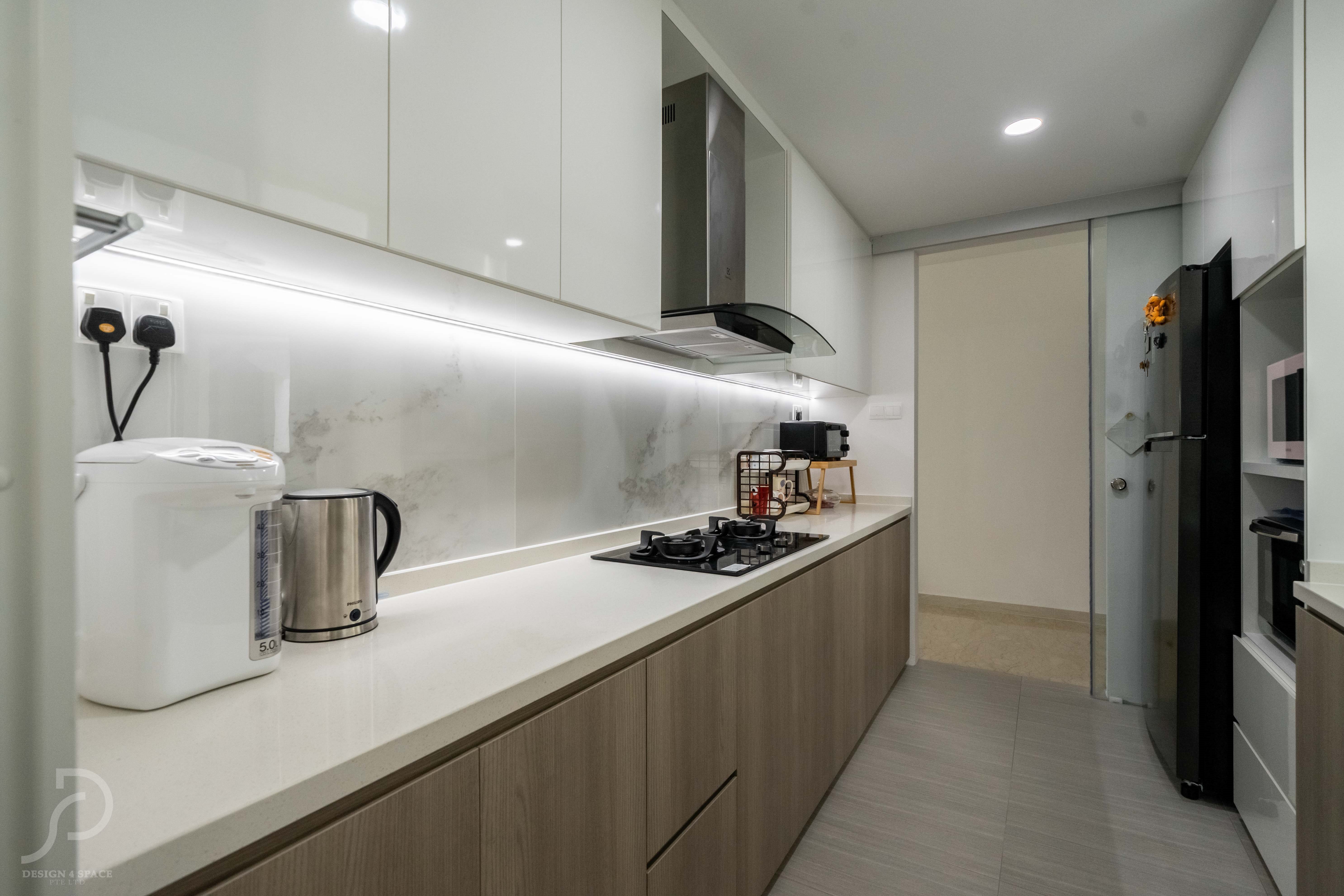 Contemporary Design - Kitchen - Condominium - Design by Design 4 Space Pte Ltd