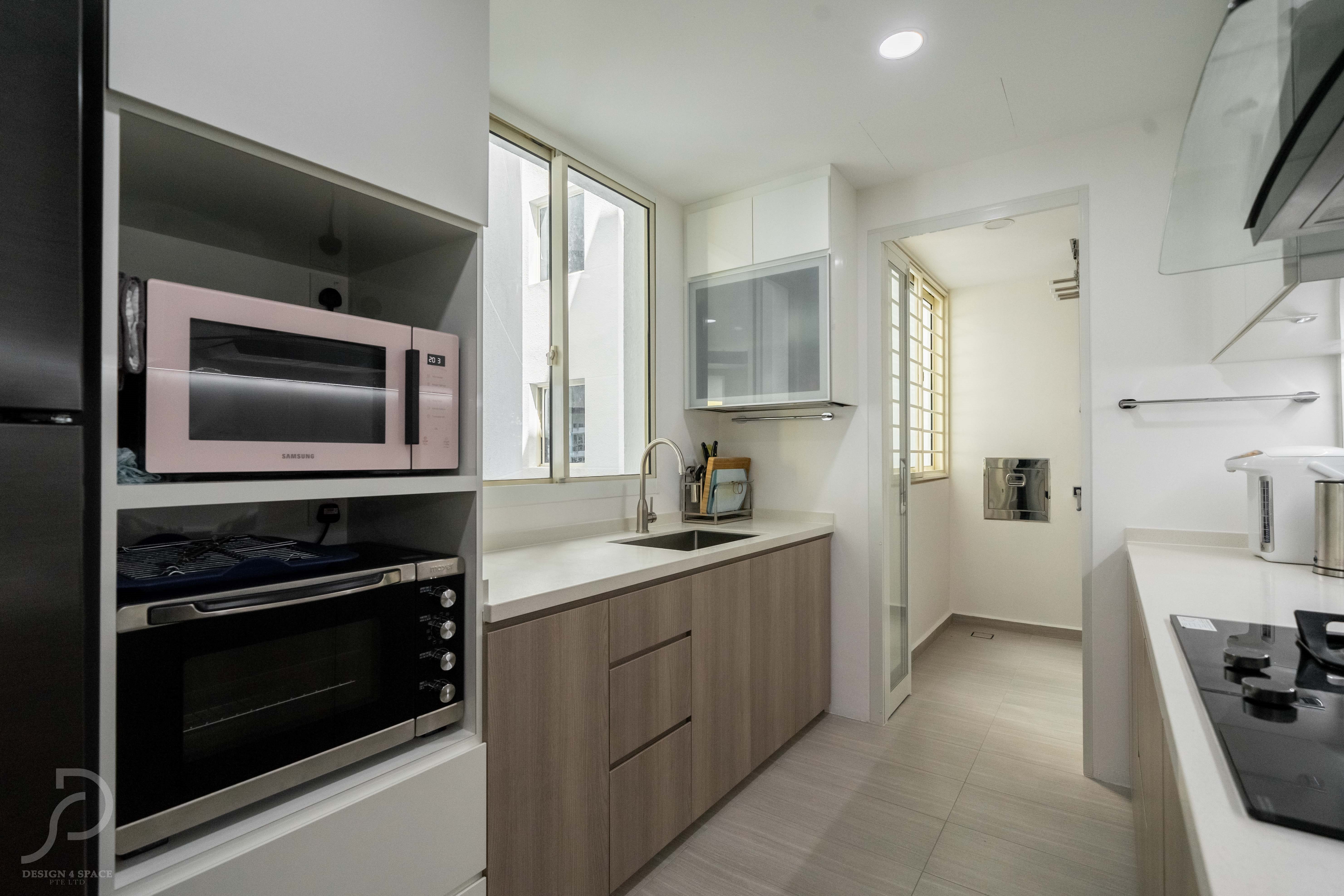 Contemporary Design - Kitchen - Condominium - Design by Design 4 Space Pte Ltd