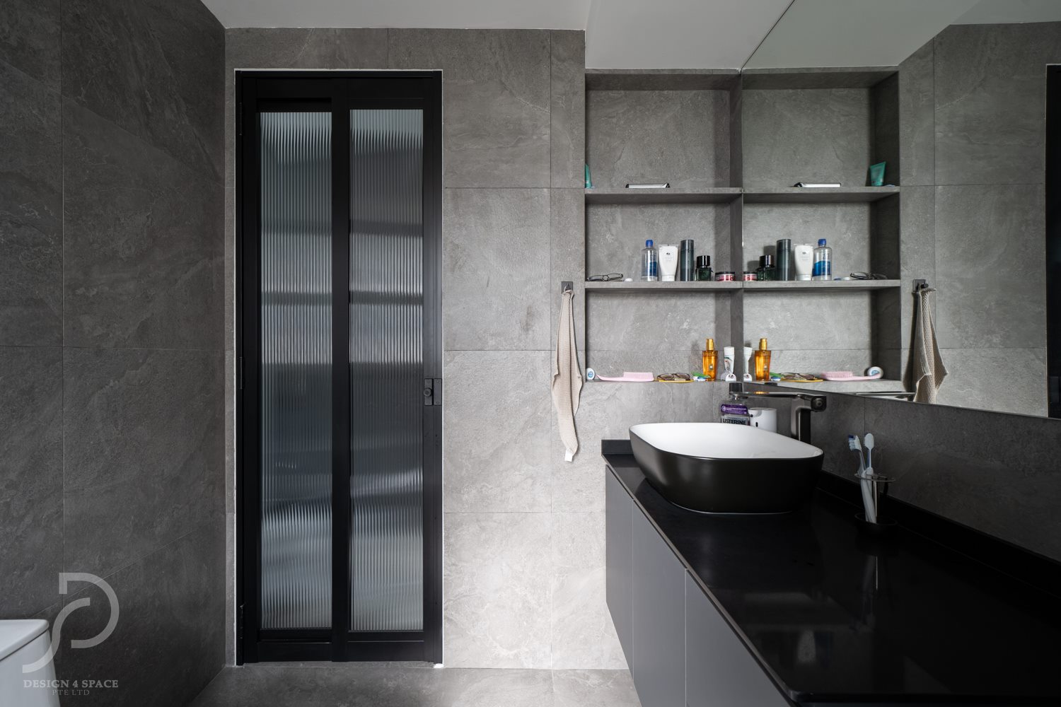Contemporary, Modern Design - Bathroom - Condominium - Design by Design 4 Space Pte Ltd