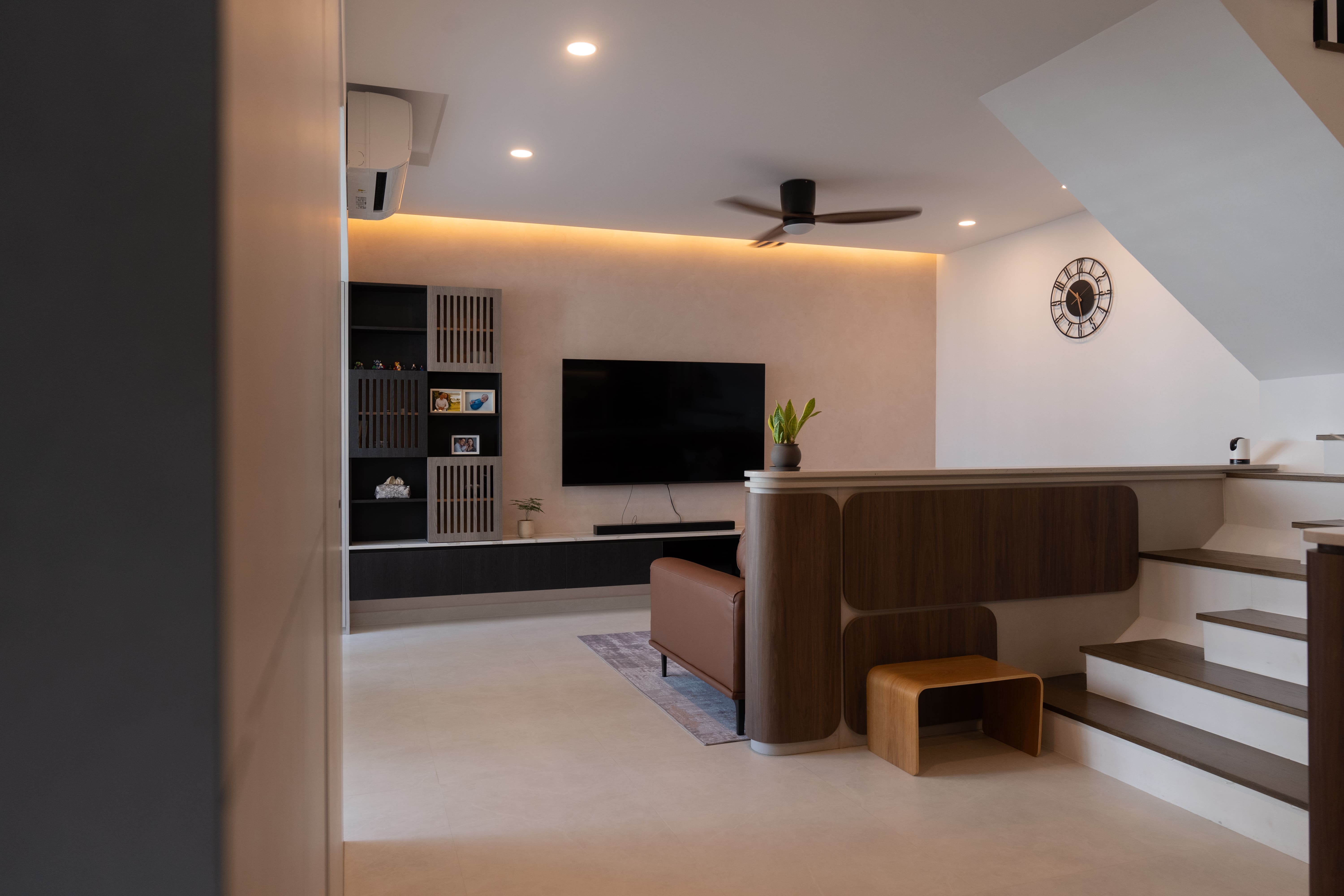 Contemporary Design - Living Room - Condominium - Design by Design 4 Space Pte Ltd