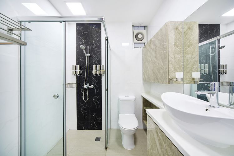 Contemporary, Scandinavian Design - Bathroom - Condominium - Design by Design 4 Space Pte Ltd