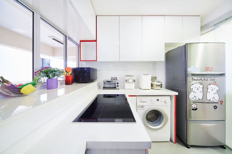 Contemporary, Scandinavian Design - Kitchen - Condominium - Design by Design 4 Space Pte Ltd