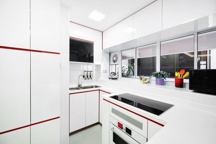 Contemporary, Scandinavian Design - Kitchen - Condominium - Design by Design 4 Space Pte Ltd