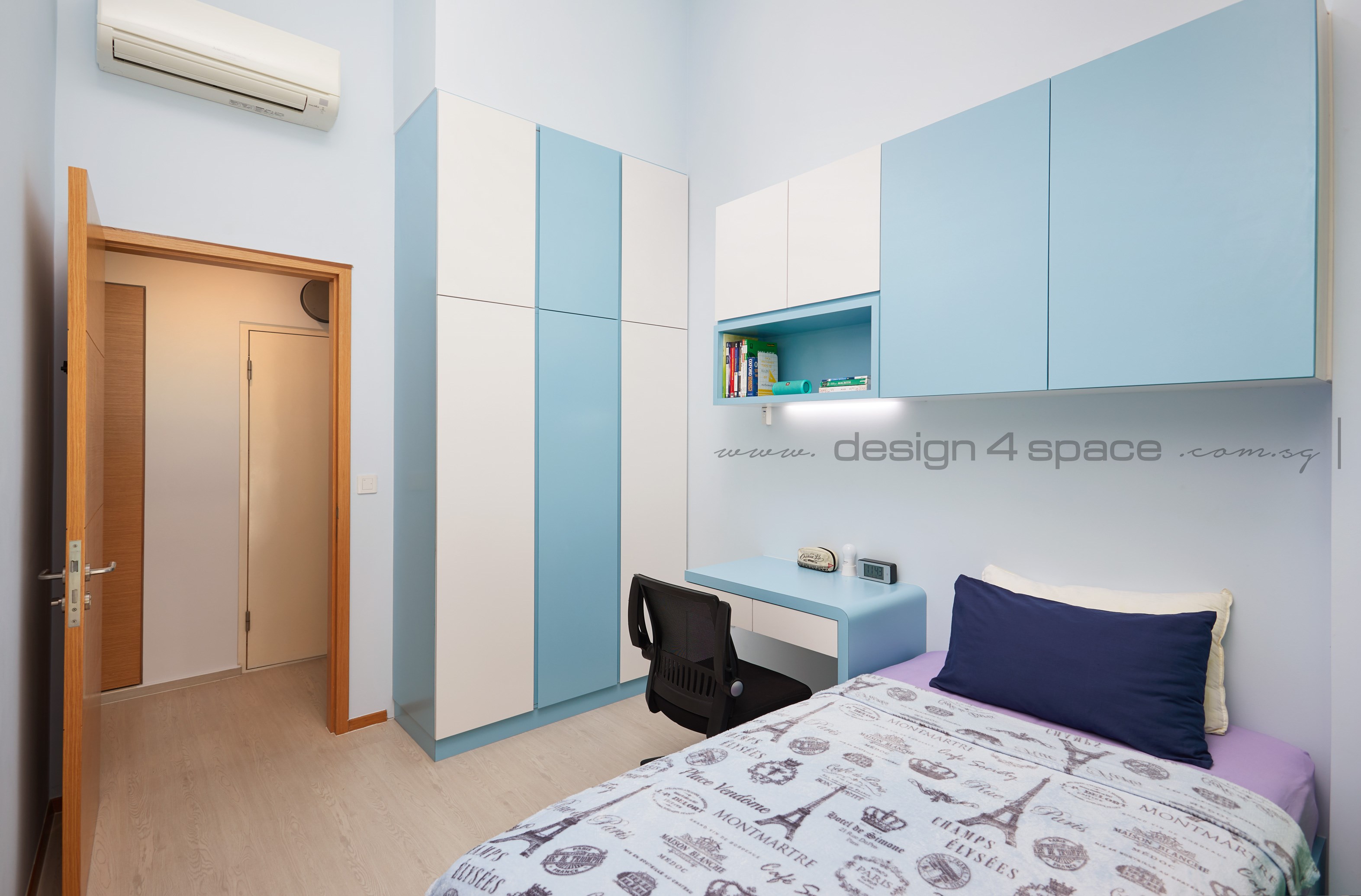 Contemporary, Modern Design - Bedroom - Condominium - Design by Design 4 Space Pte Ltd