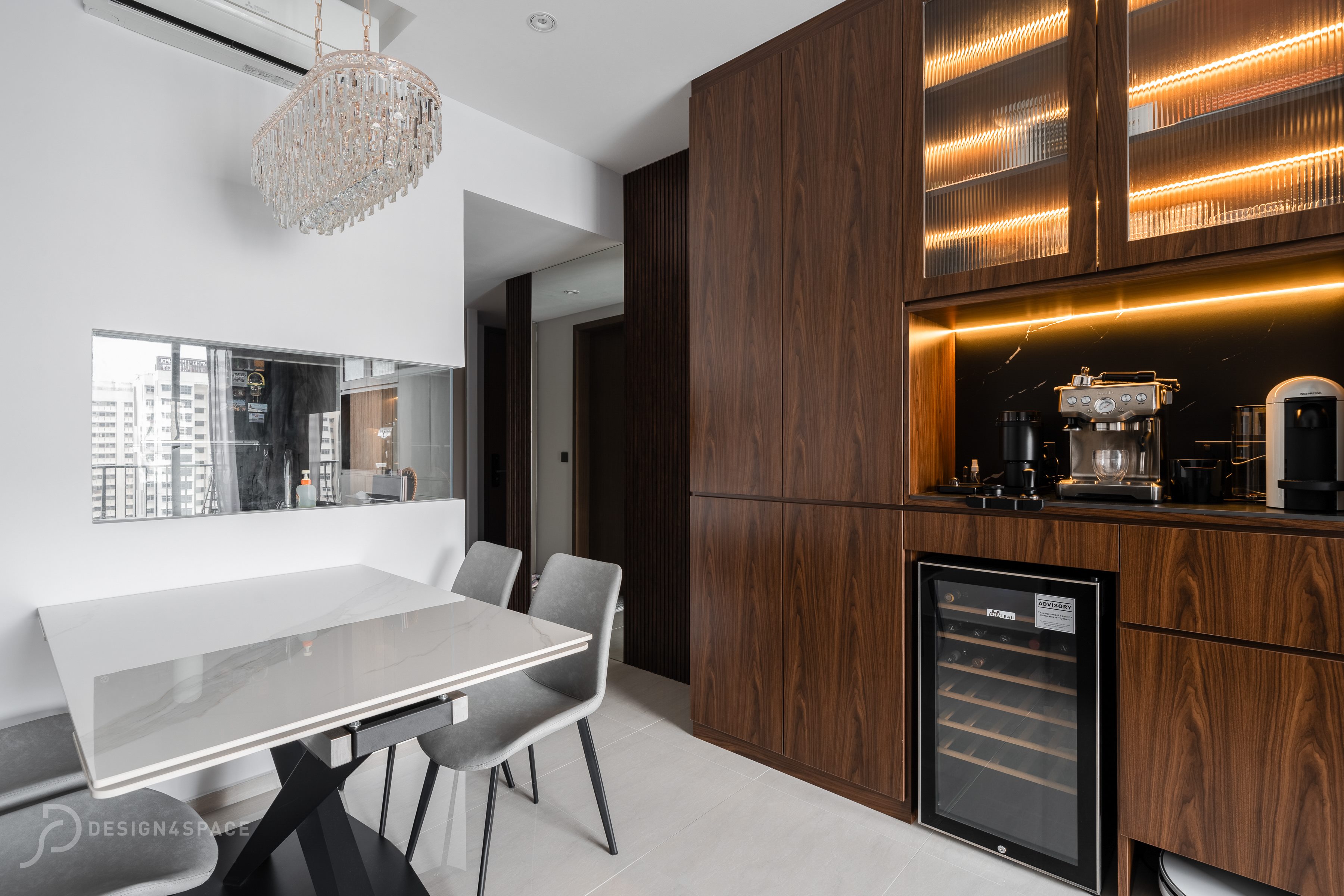 Contemporary, Modern Design - Dining Room - Condominium - Design by Design 4 Space Pte Ltd