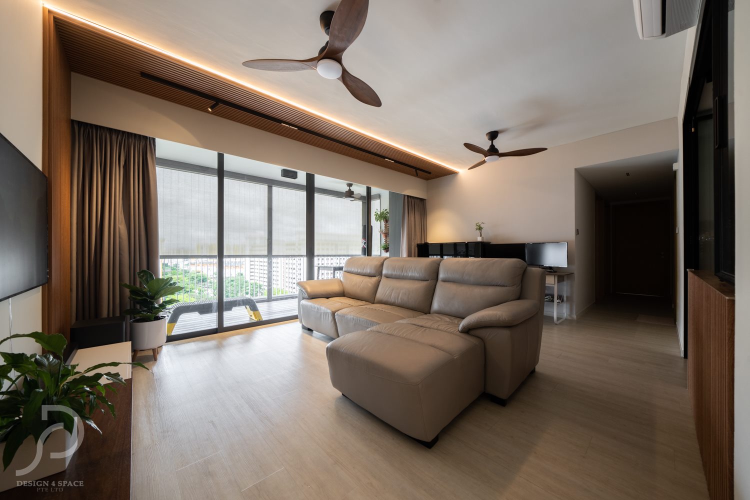 Contemporary, Modern Design - Living Room - Condominium - Design by Design 4 Space Pte Ltd