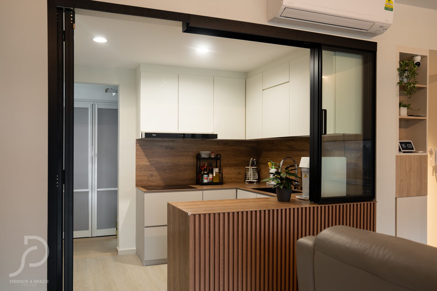 Contemporary, Modern Design - Kitchen - Condominium - Design by Design 4 Space Pte Ltd