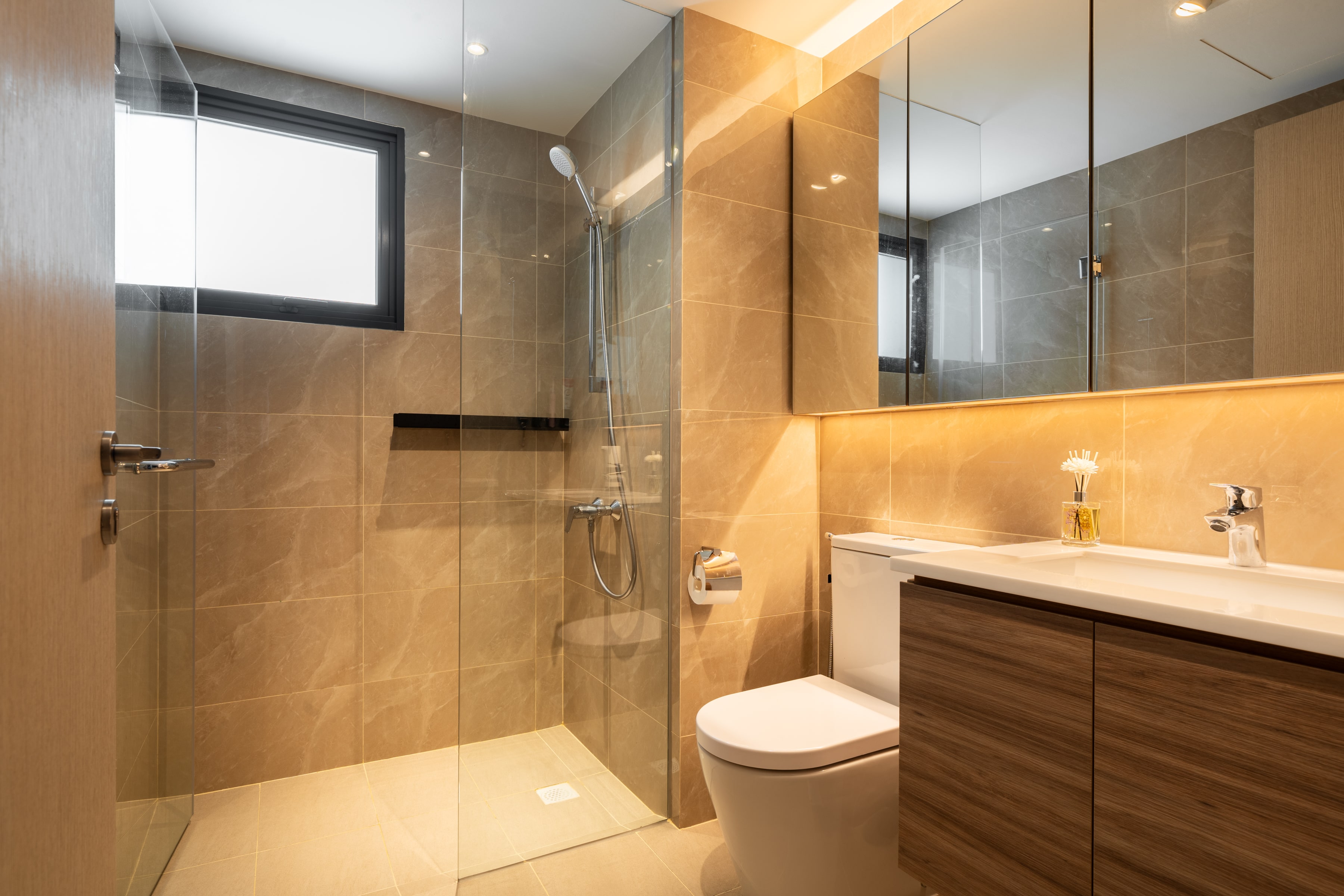 Contemporary, Modern Design - Bathroom - Condominium - Design by Design 4 Space Pte Ltd