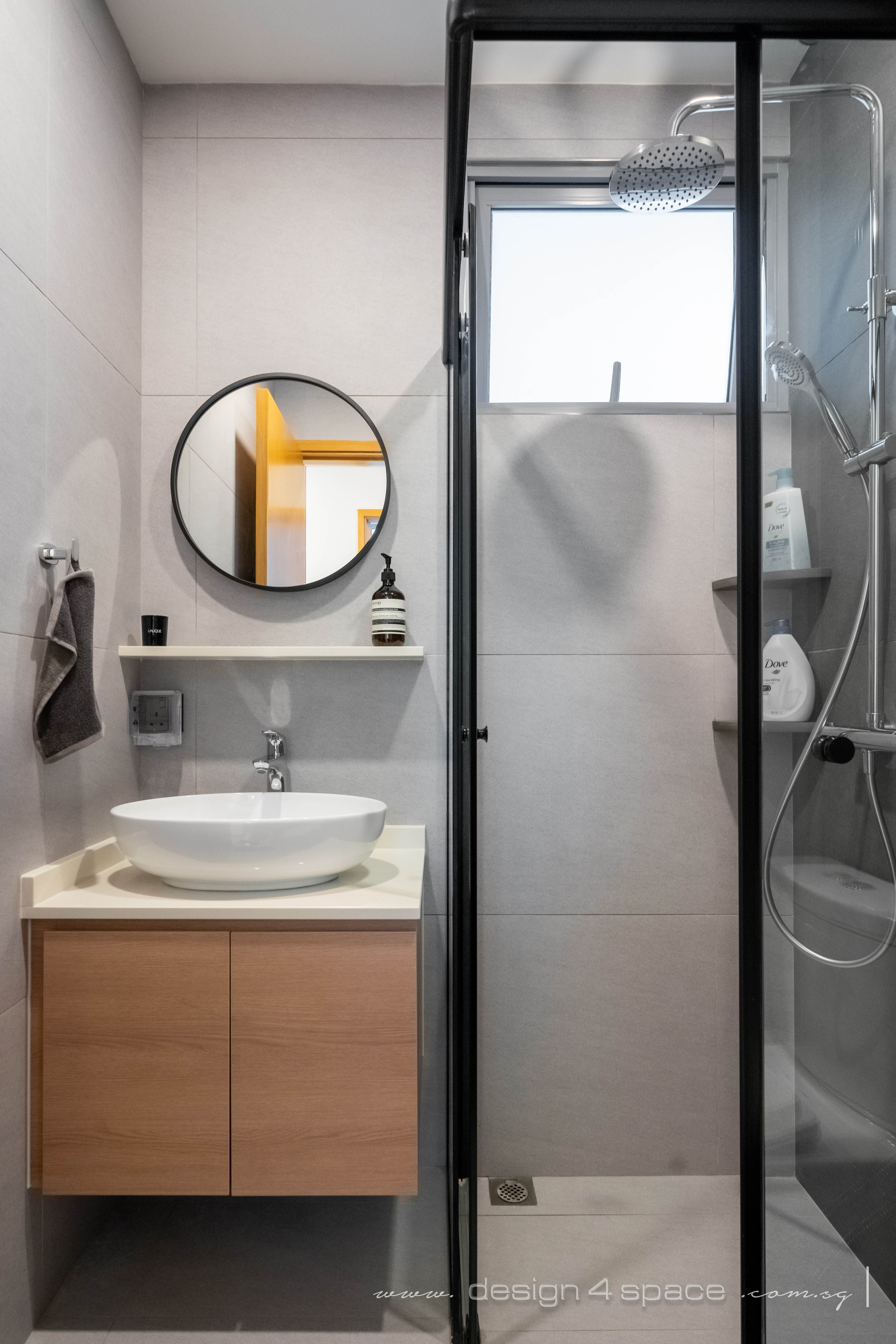 Contemporary Design - Bathroom - Condominium - Design by Design 4 Space Pte Ltd